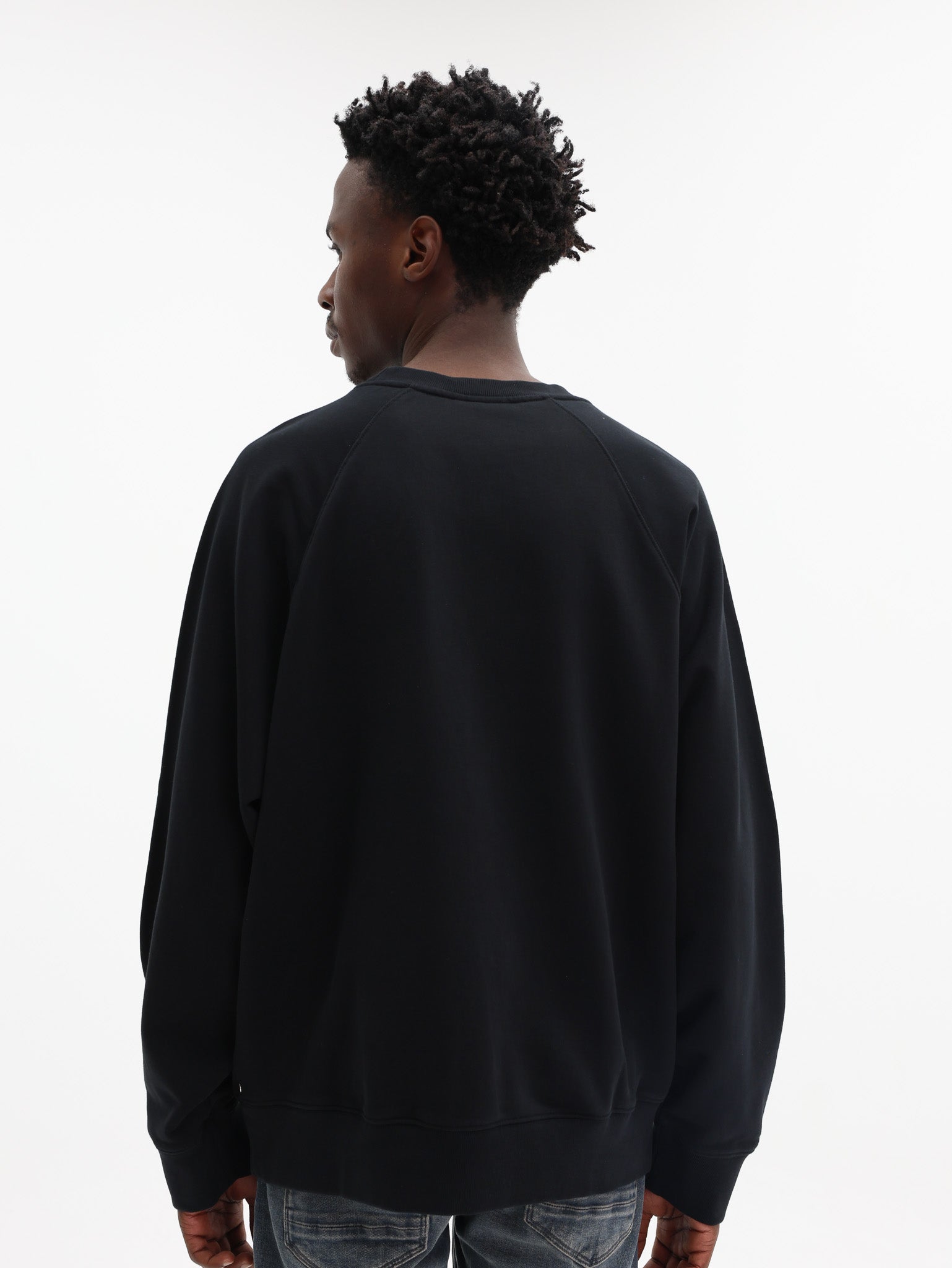 Maison Kitsune Sweater Line Handwriting Oversize Black
