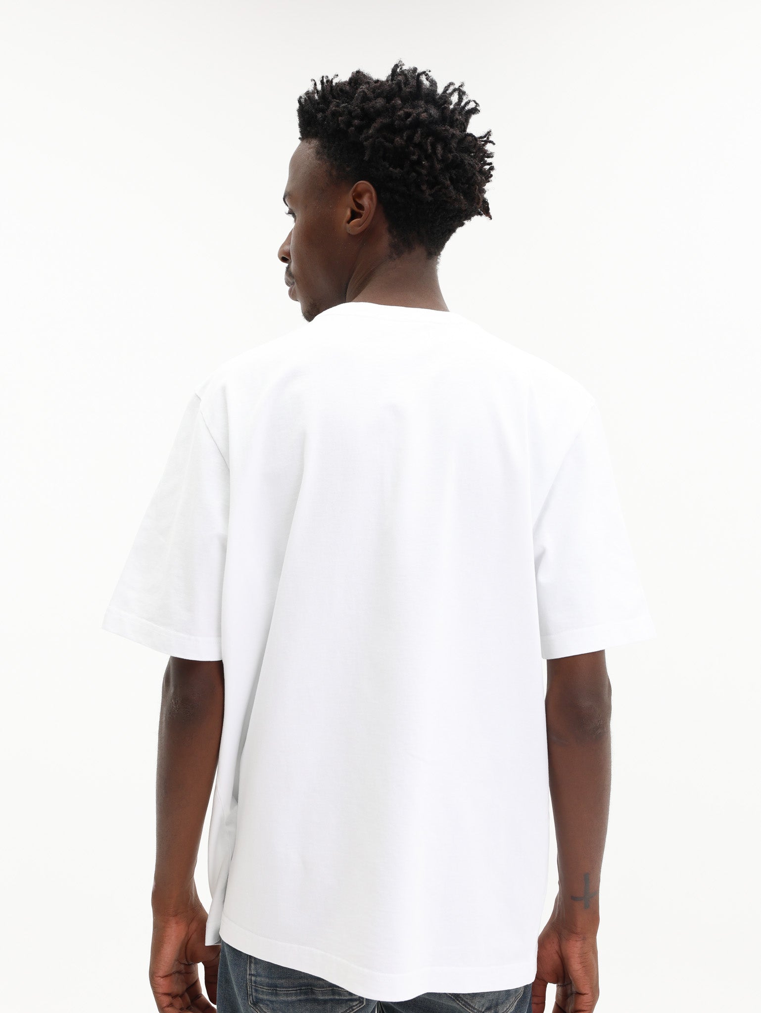 Maison Kitsune T-Shirt Fox Head Comfort White