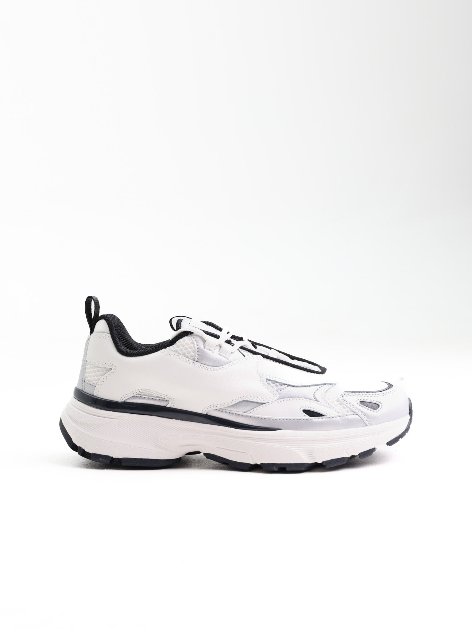 Maison Kitsune Sneaker Mks5 Sora Runners Silver-White