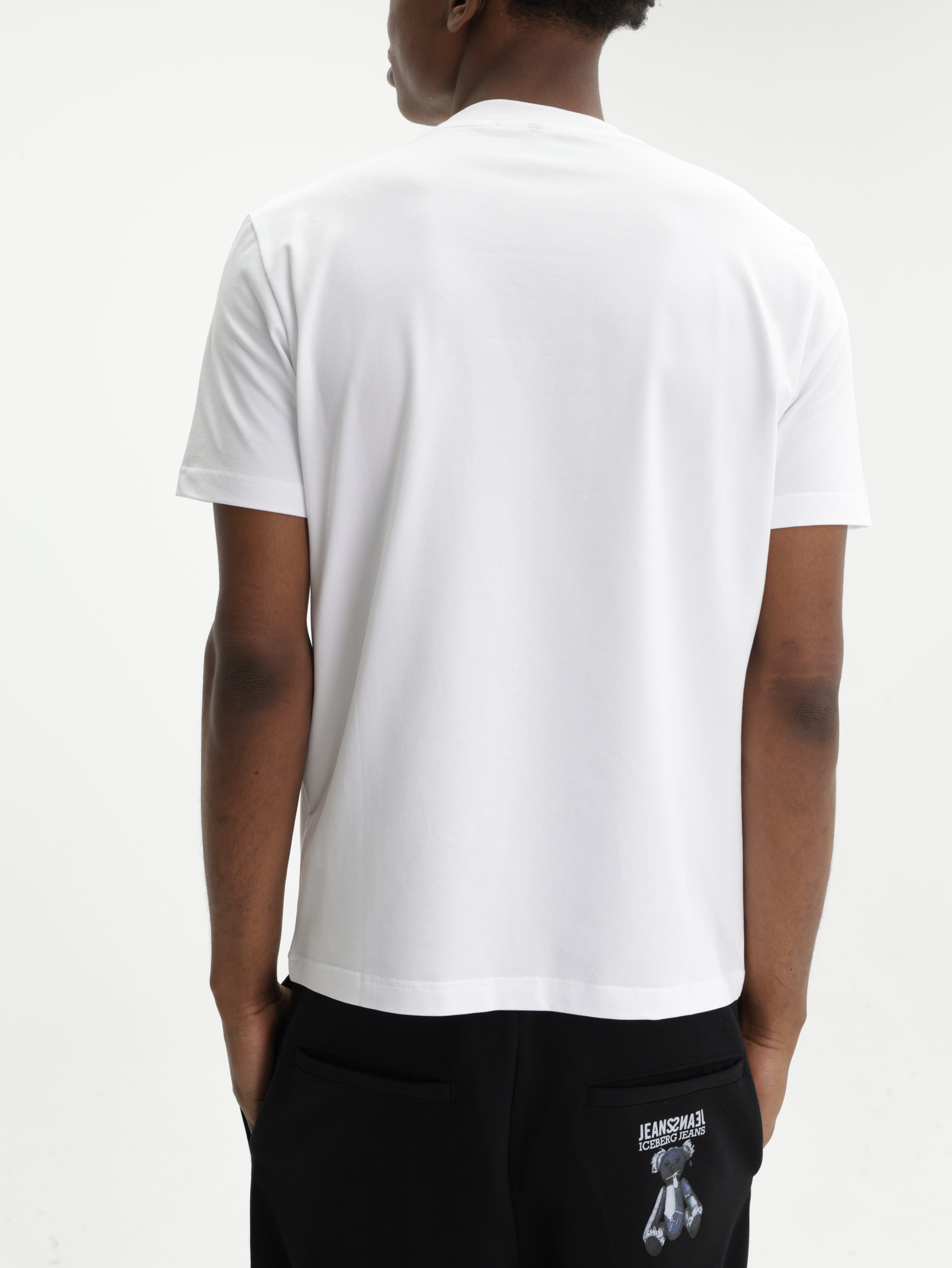 Iceberg T-Shirt Dino Logo Crew White