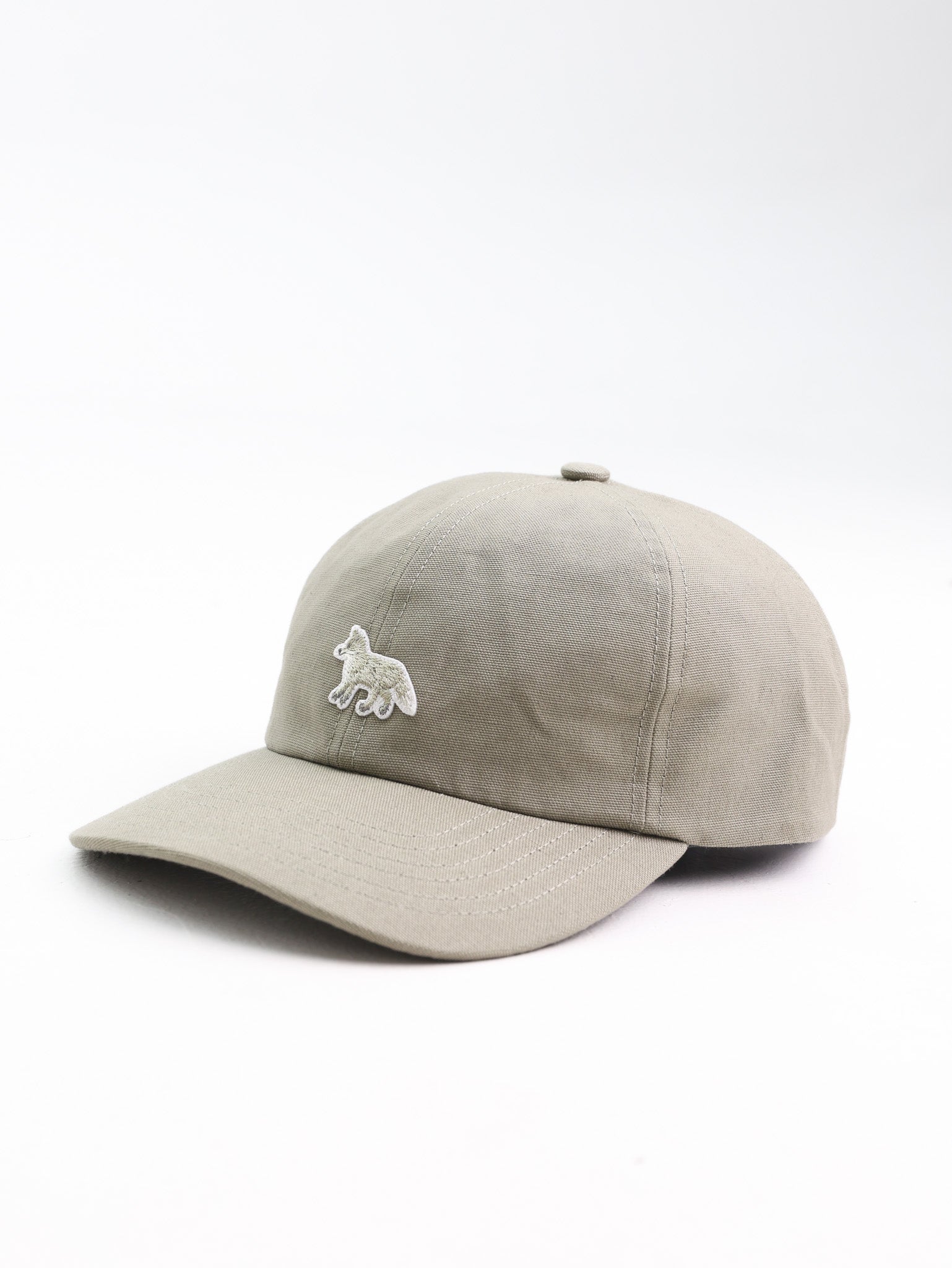 Maison Kitsune Cap Baby Fox Laurel Green