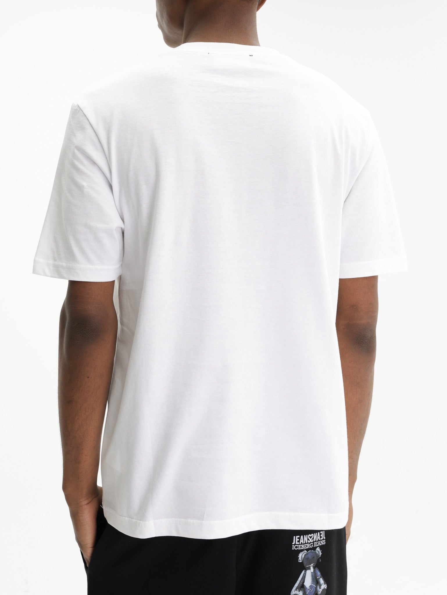 Iceberg Jeans T-Shirt 1986 Ibj Logo Print White