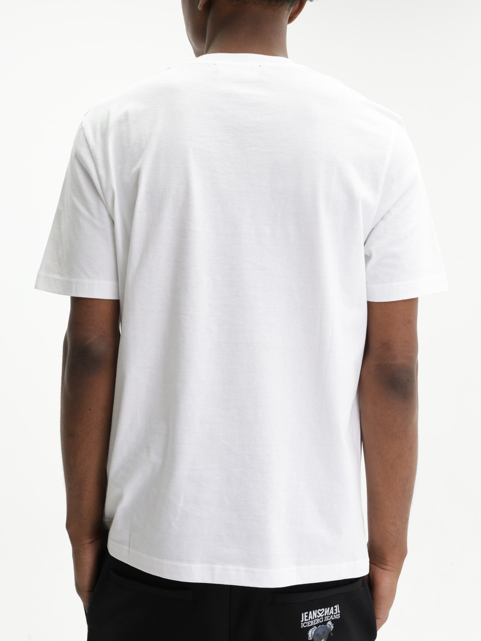 Iceberg Jeans T-Shirt People Ao Print White