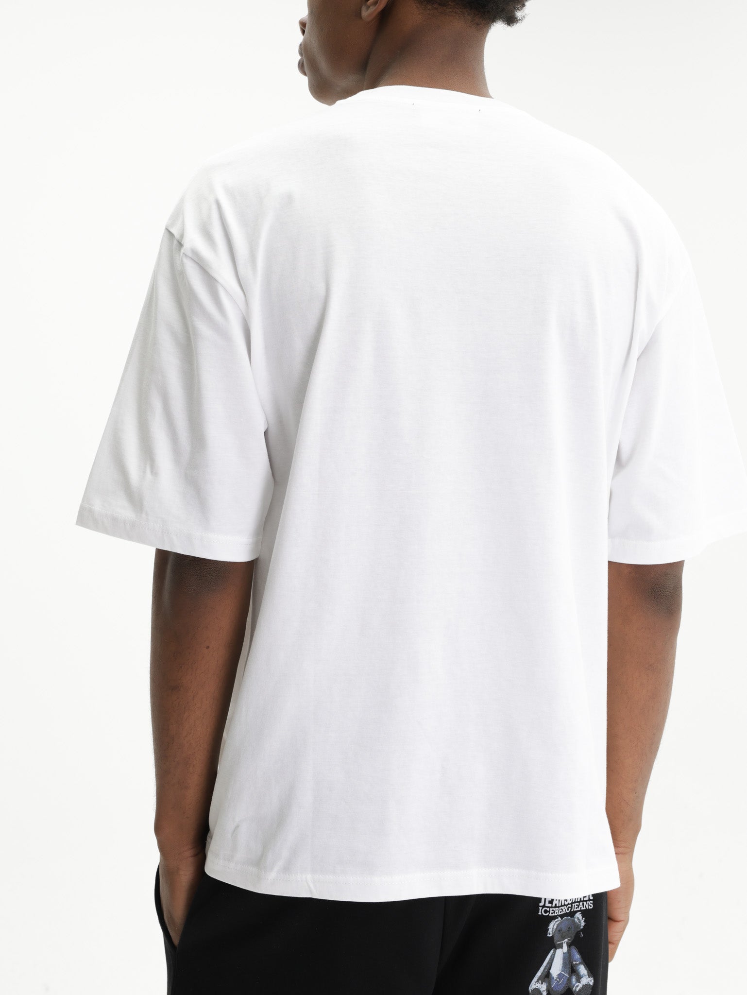 Iceberg Jeans T-Shirt Teddy Print White