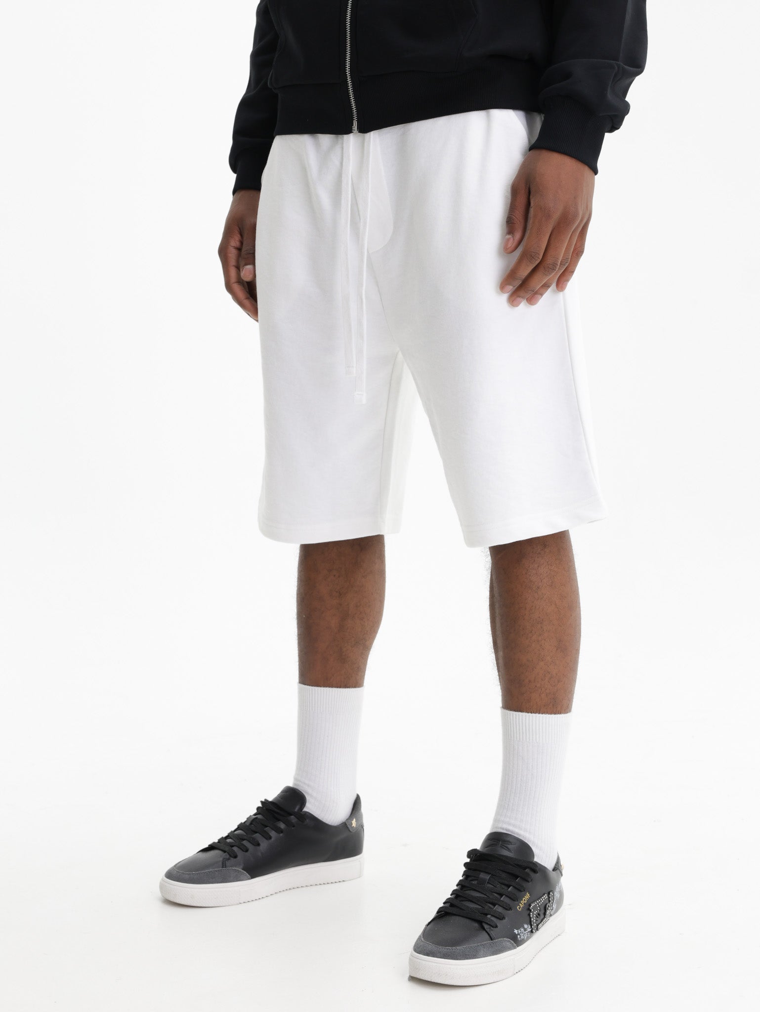 Iceberg Jeans Shorts Sweats Drawstring White