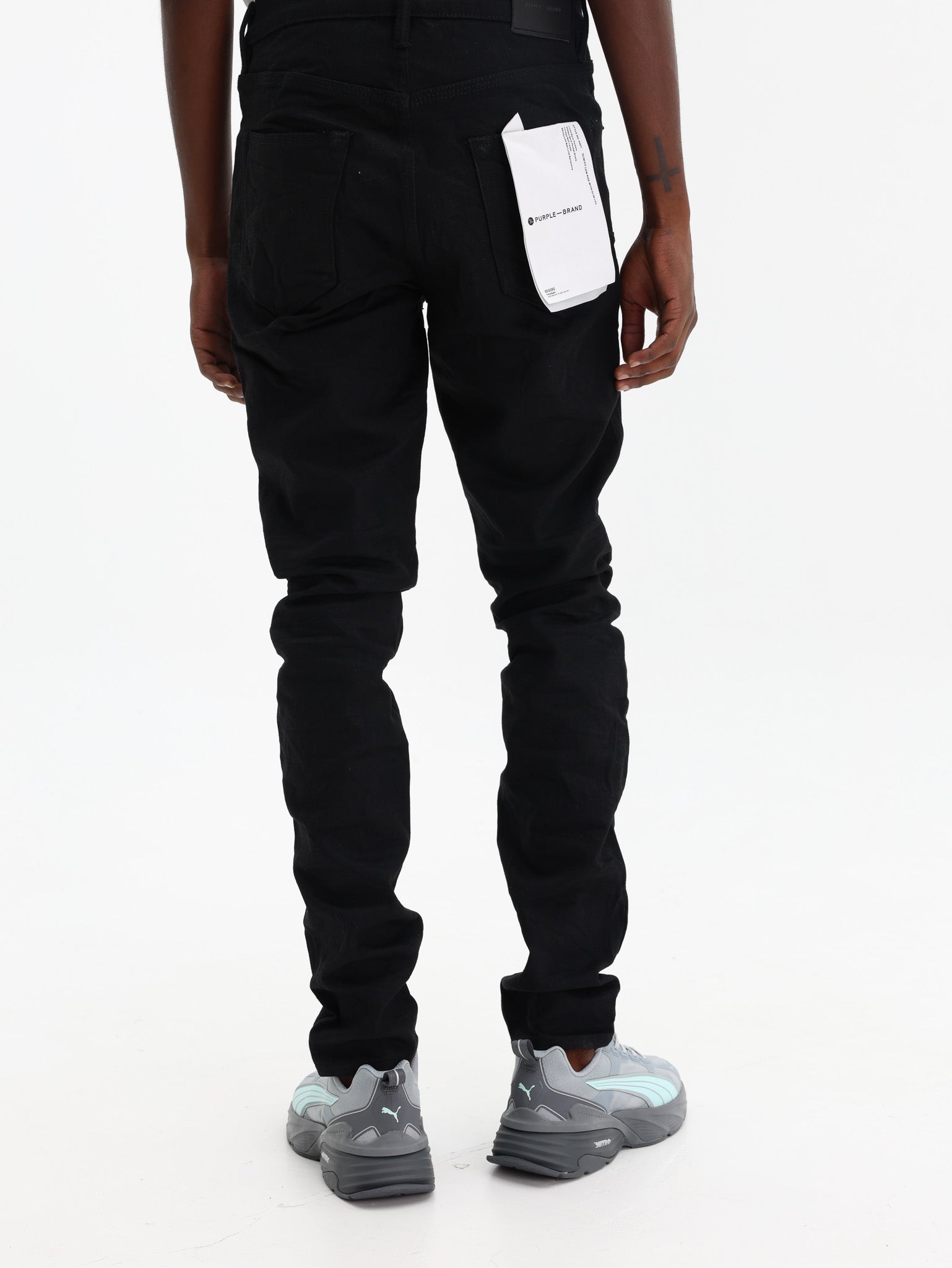 Purple Jeans Raw222 Black