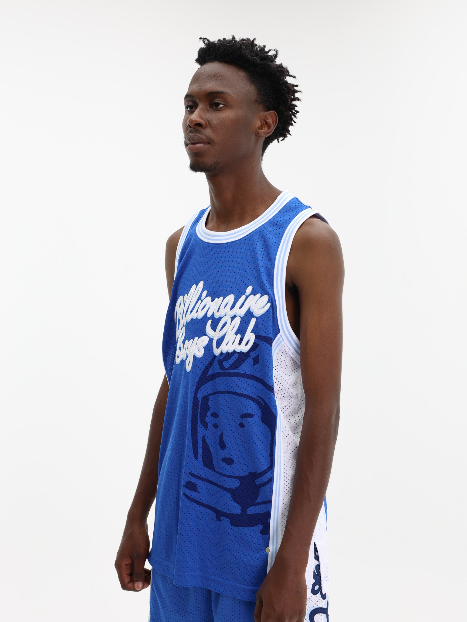 Billionaire Boys Club Vest Logo Blue-White