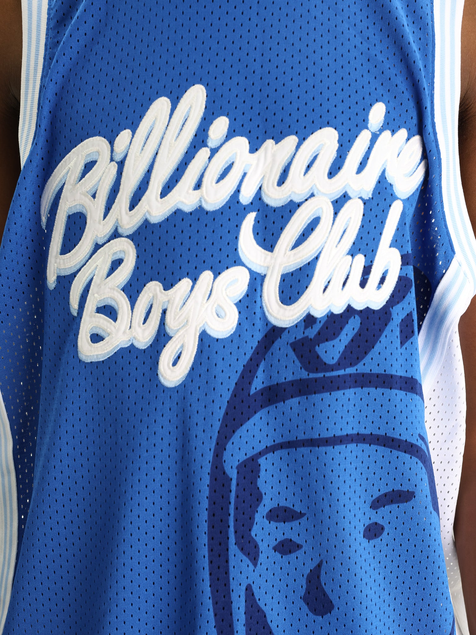 Billionaire Boys Club Vest Logo Blue-White