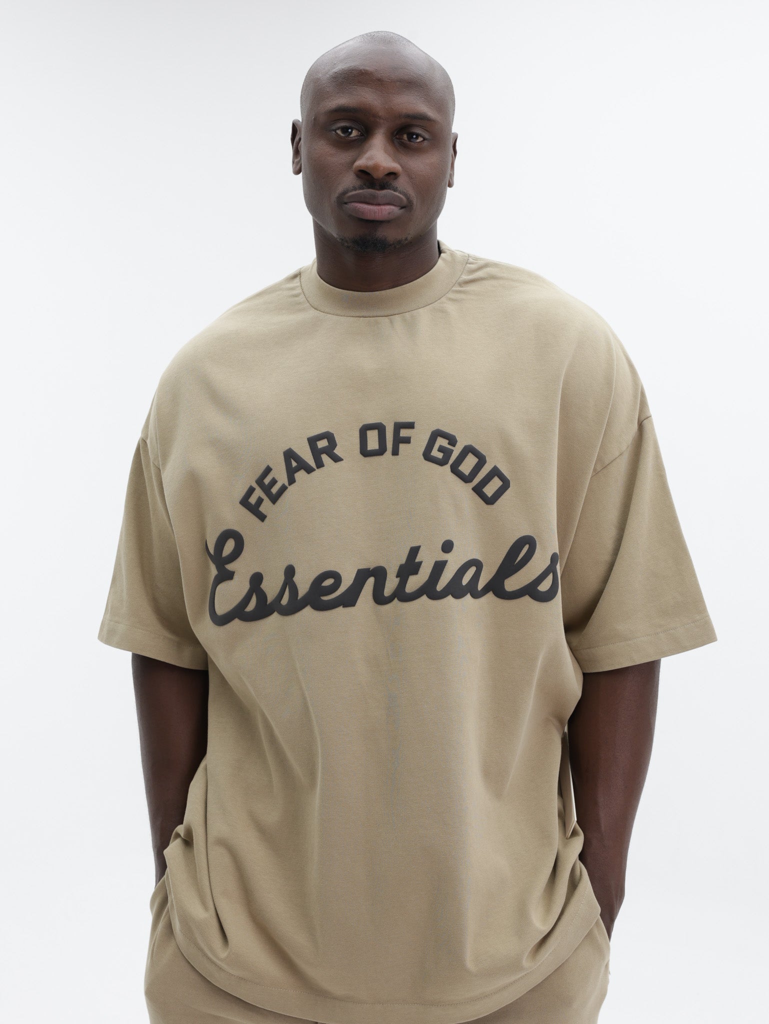 Fear Of God T-Shirt Training 90'S Short Sleeve Beige