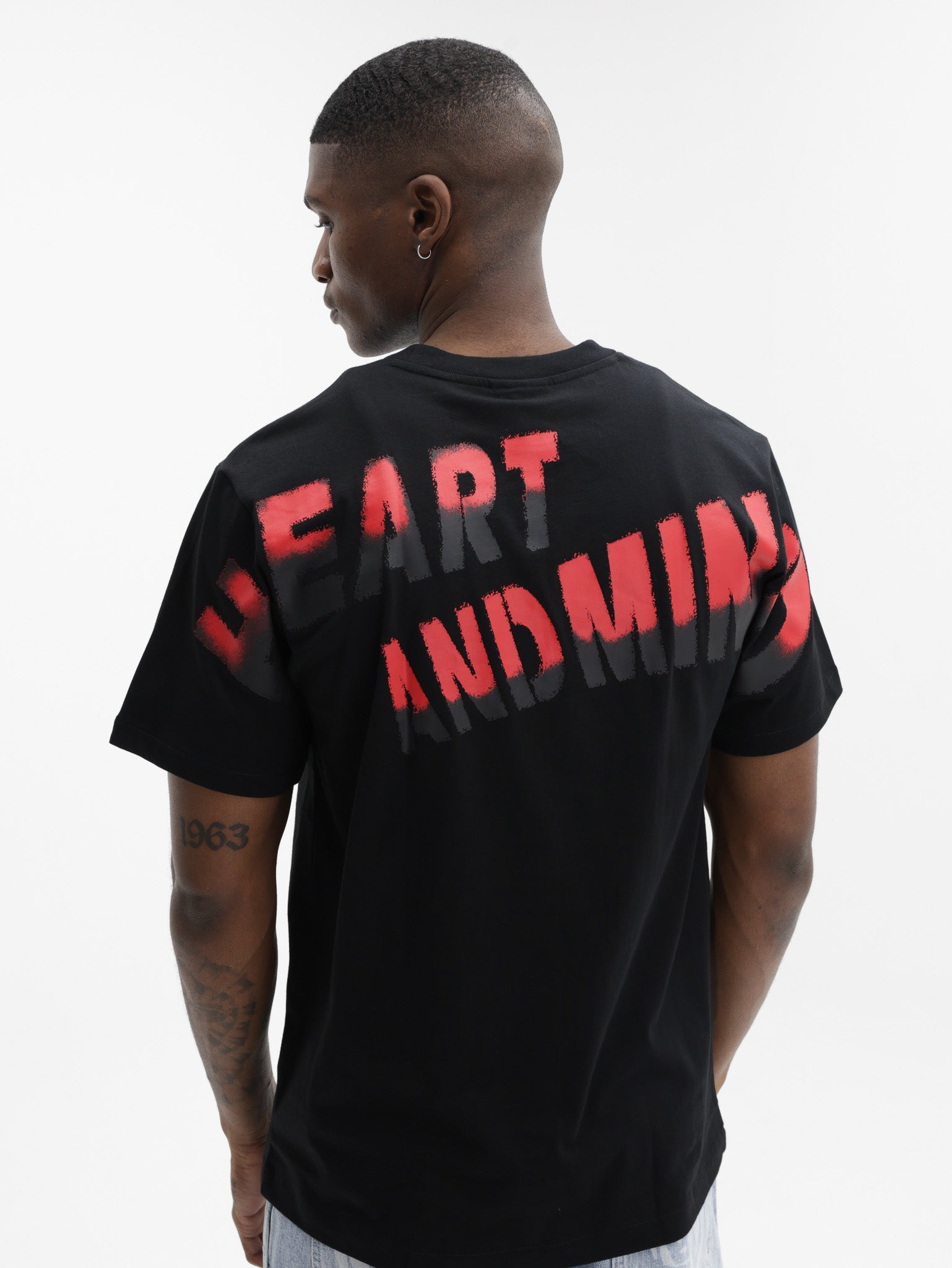 Billionaire Boys Club T-Shirt Heart & Mind Sprayer Black
