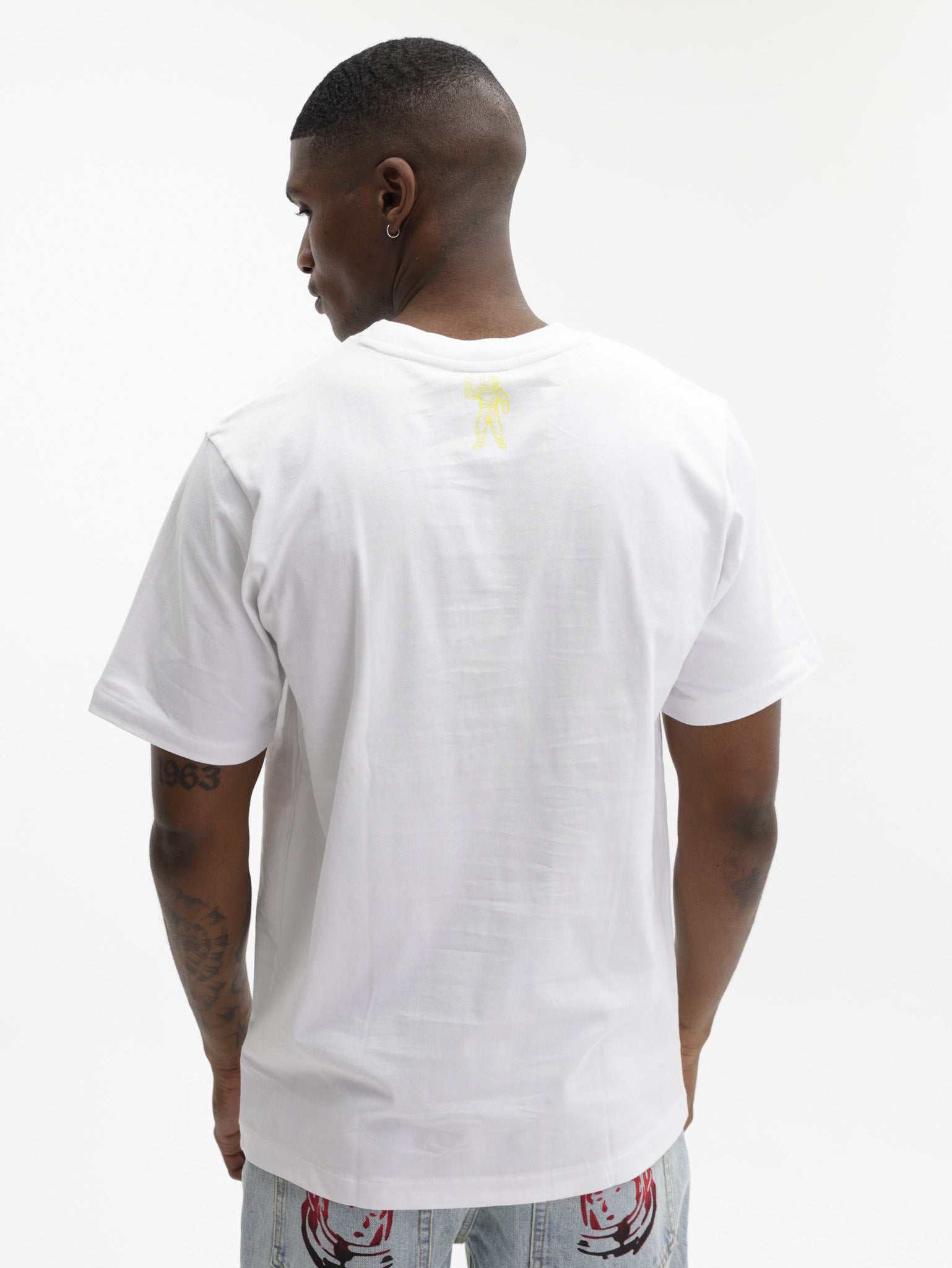 Billionaire Boys Club T-Shirt Tri-tone Arch Logo White