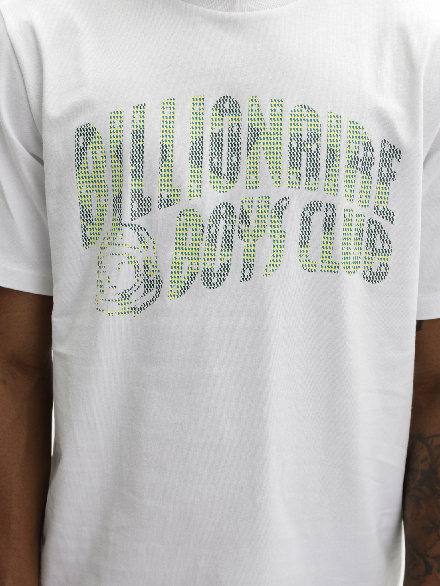 Billionaire Boys Club T-Shirt Tri-tone Arch Logo White