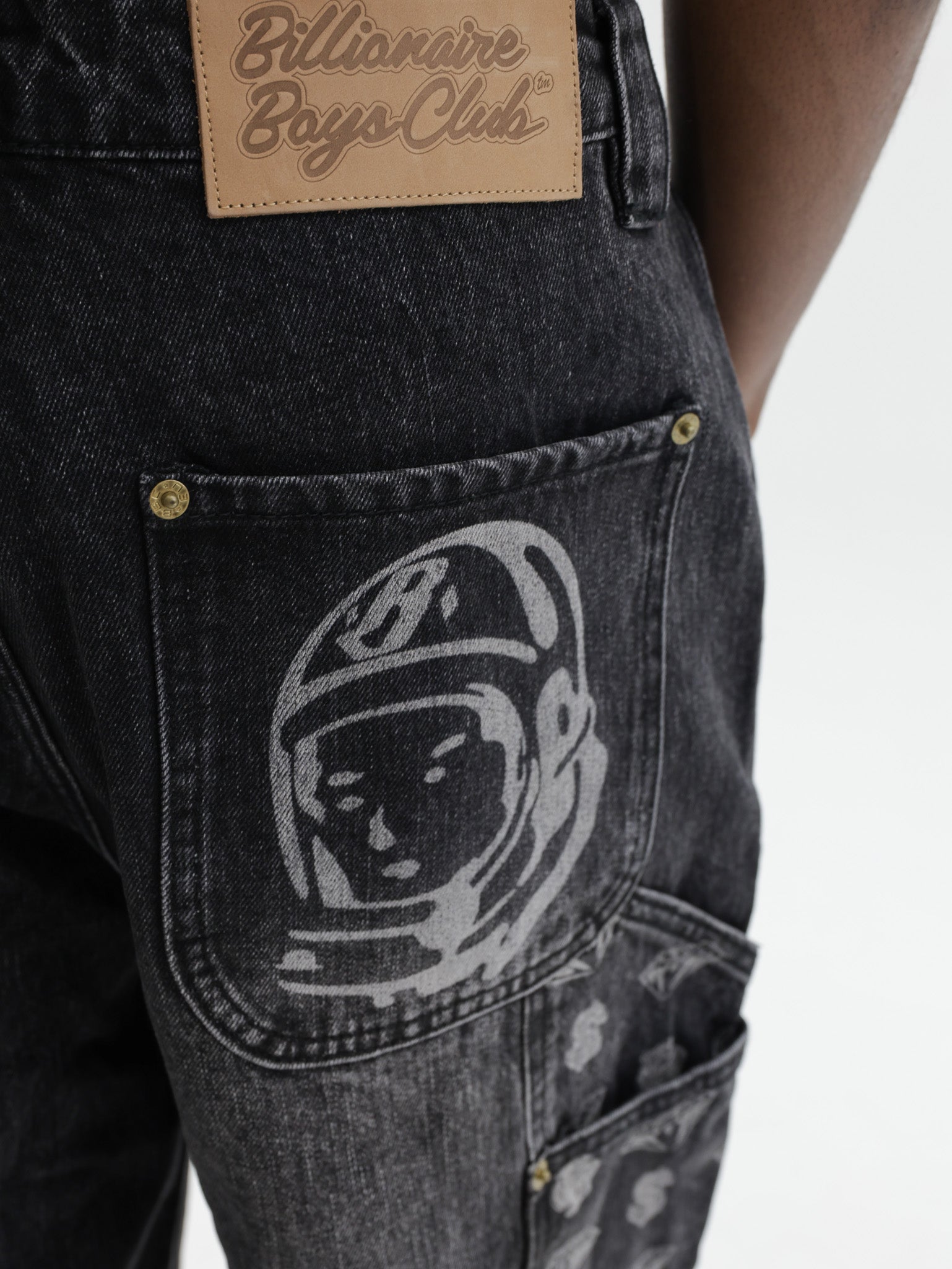 Billionaire Boys Club Jeans Diamonds & Dollars Carpenter Black