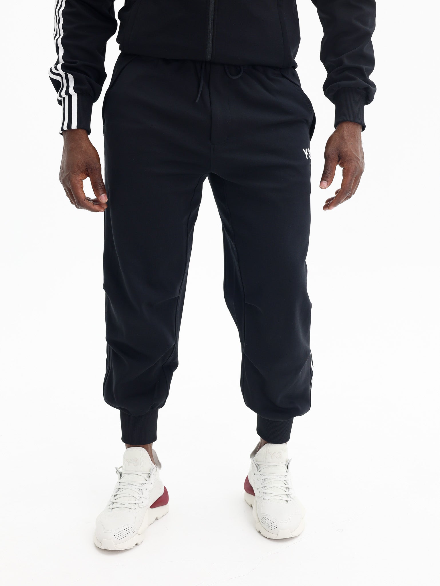 Y-3 Track Pants Cuffed Black