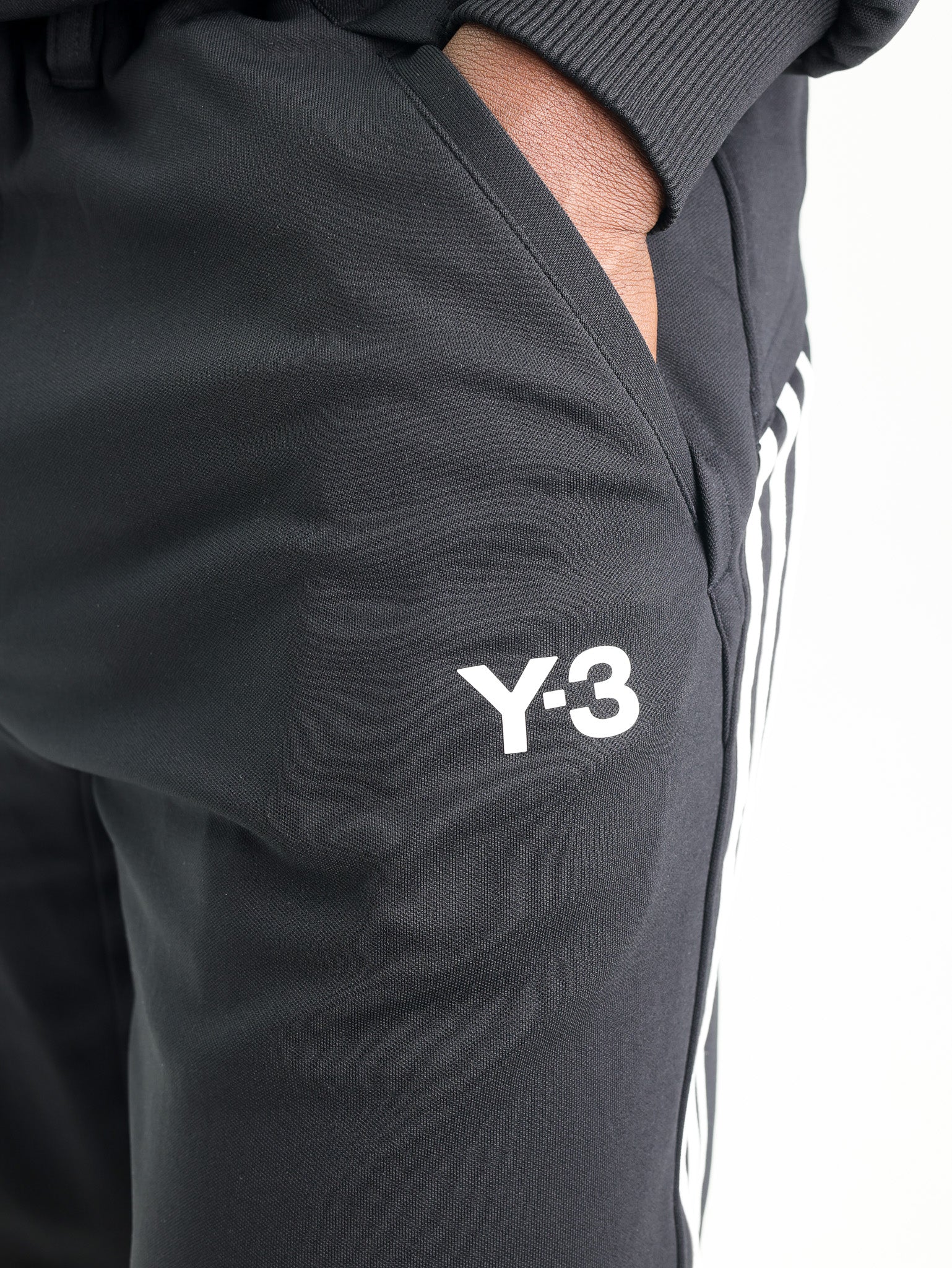 Y-3 Track Pants Cuffed Black