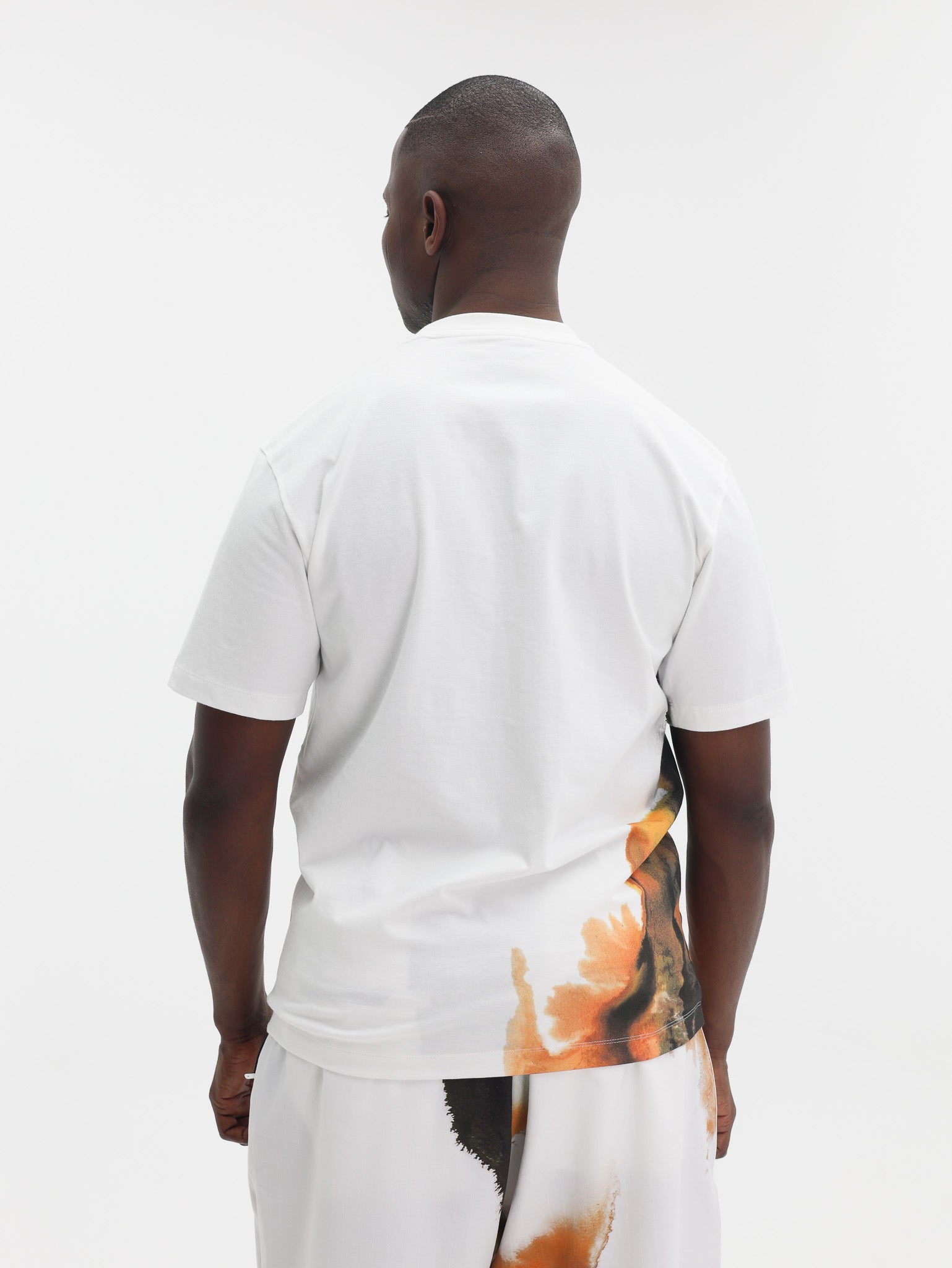 Y-3 T-Shirt Gfx Cream White