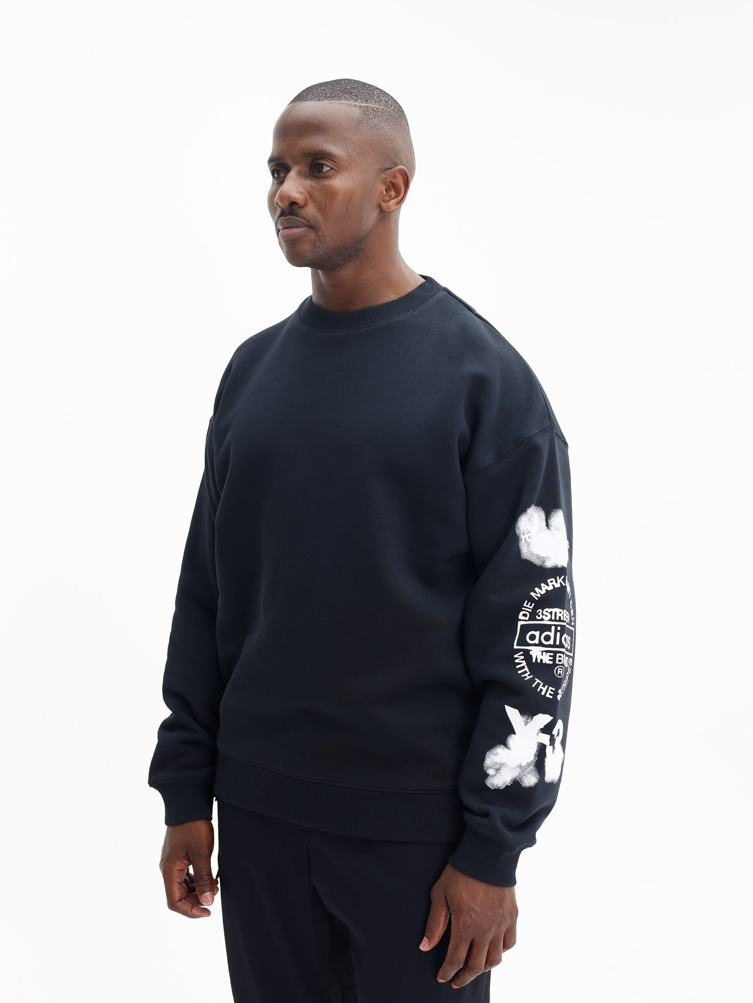 Y-3 T-Sweater Gfx Black