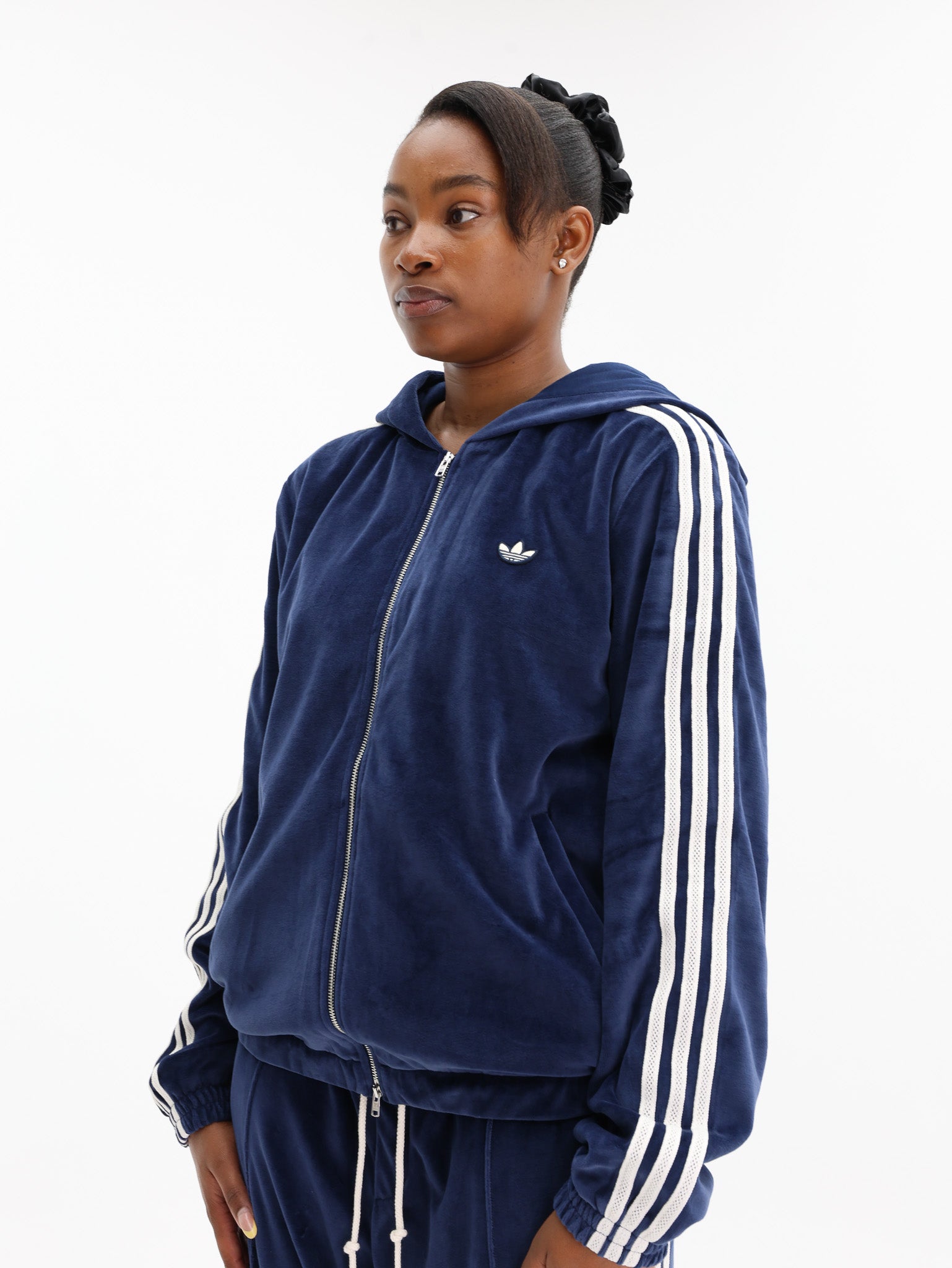 Adidas Jackets Wb Velour Navy