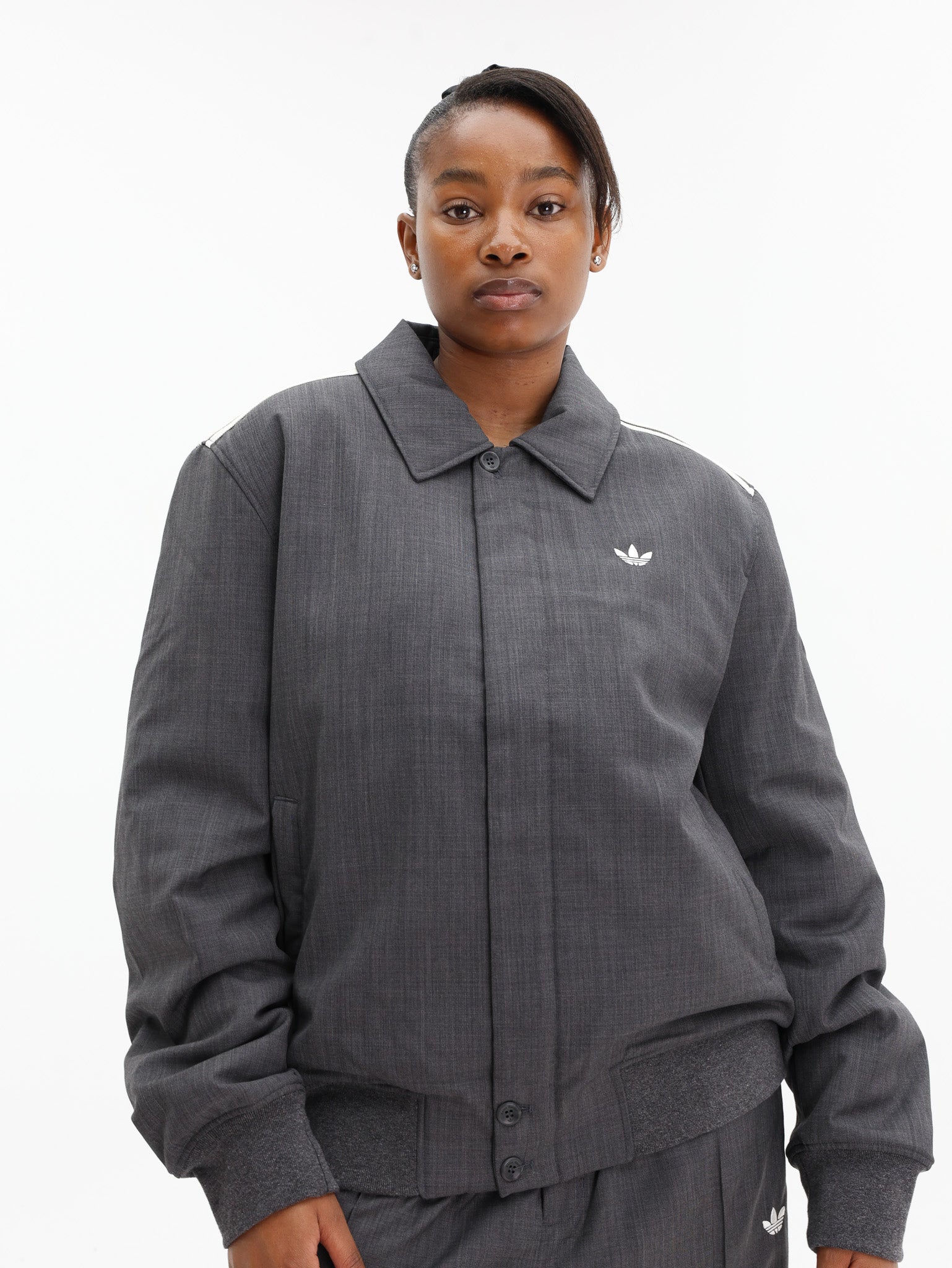 Adidas Jacket Wb Wool Dark Grey