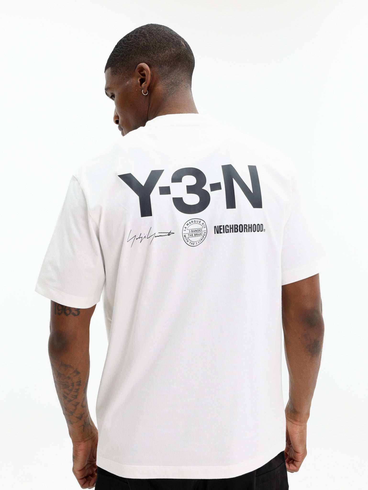 Y-3 T-Shirt Nbhd Gfx Off-White