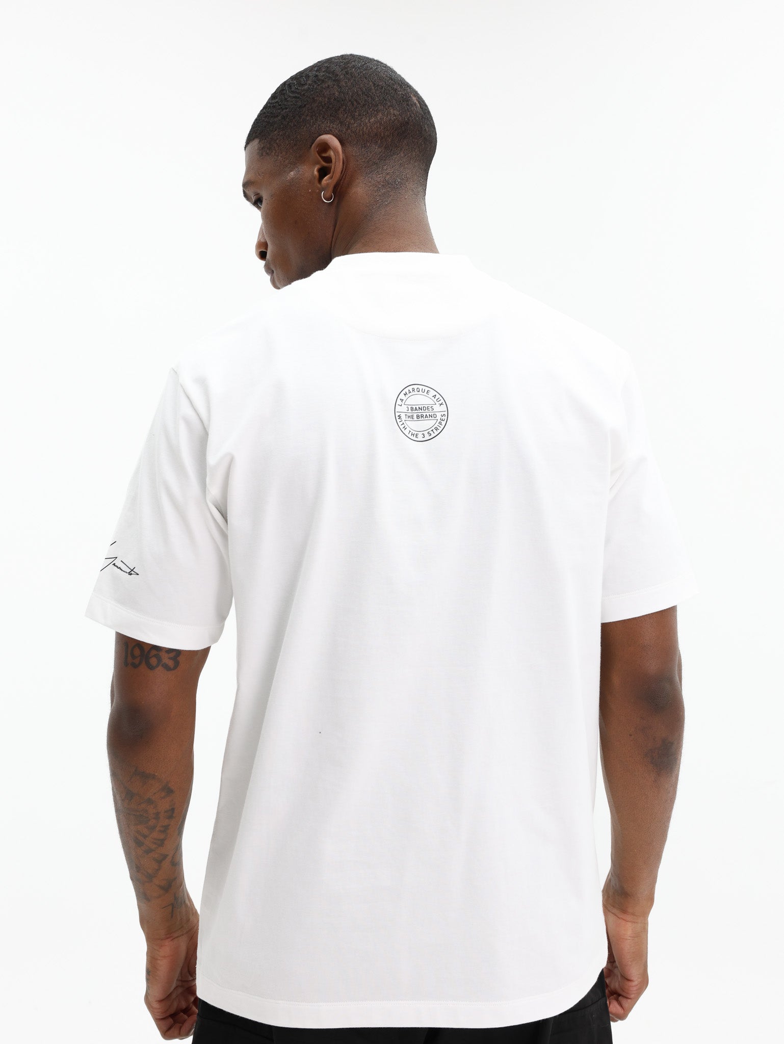 Y-3 T-Shirt NBHD Logo Cloud White