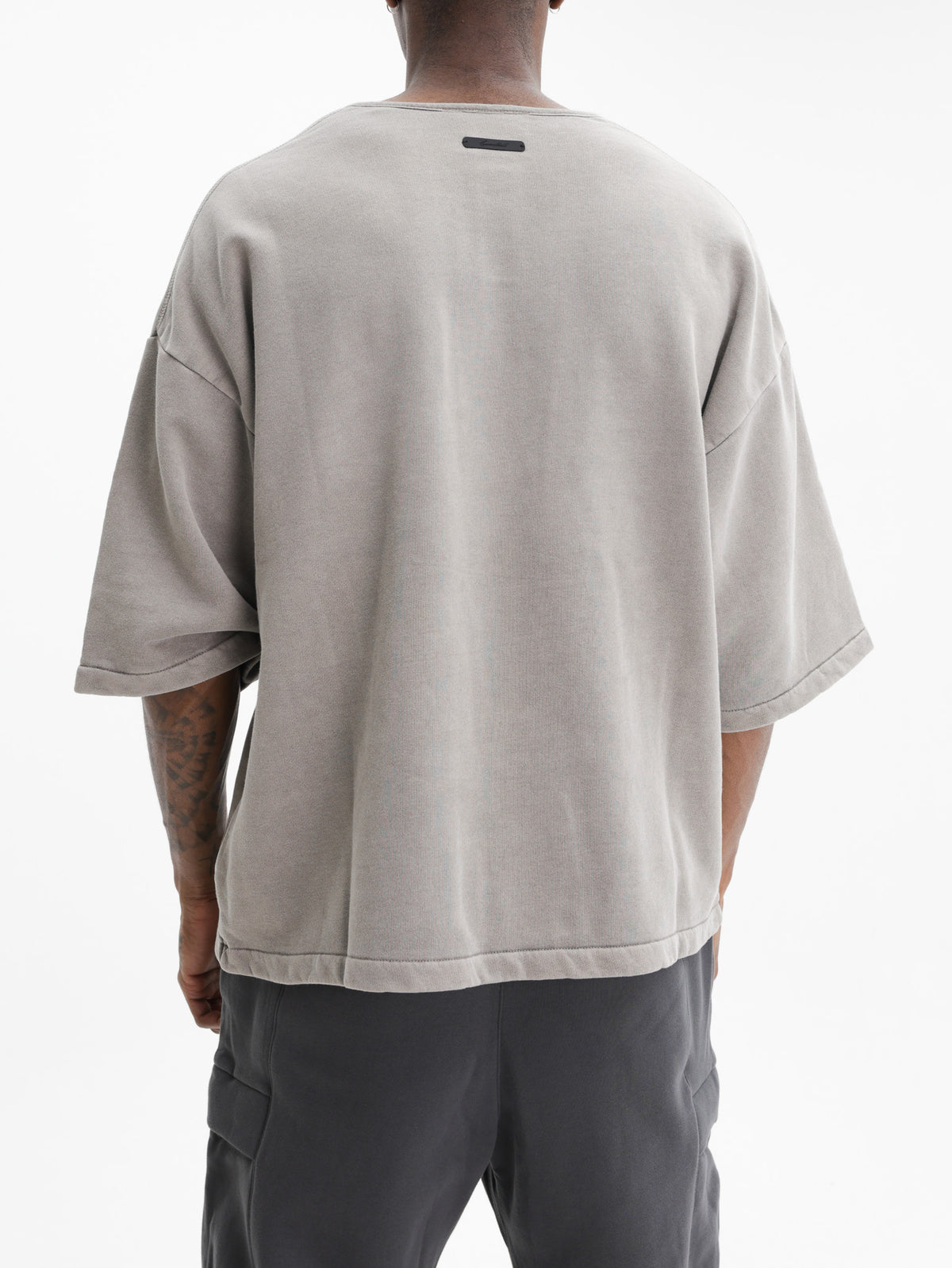Fear Of God Sweaters 3/4 Henley Washed Seal