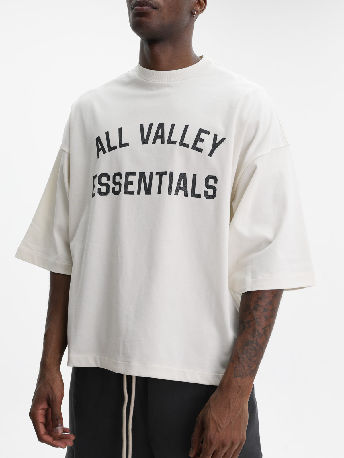 Fear Of God T-Shirt Merch Ivory