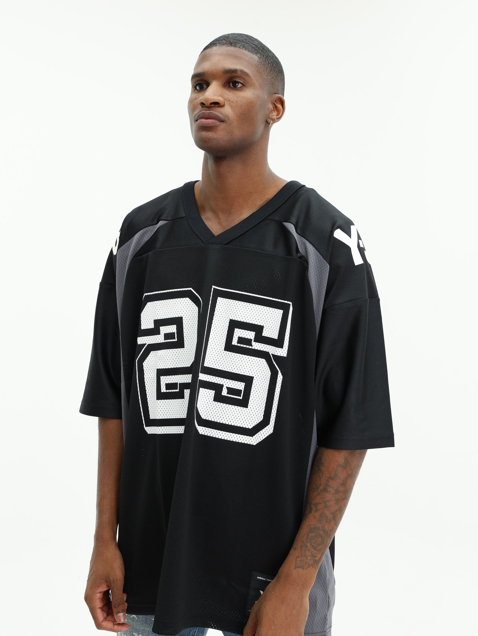Y-3 T-Shirt Nbhd Ftbl Jry Black