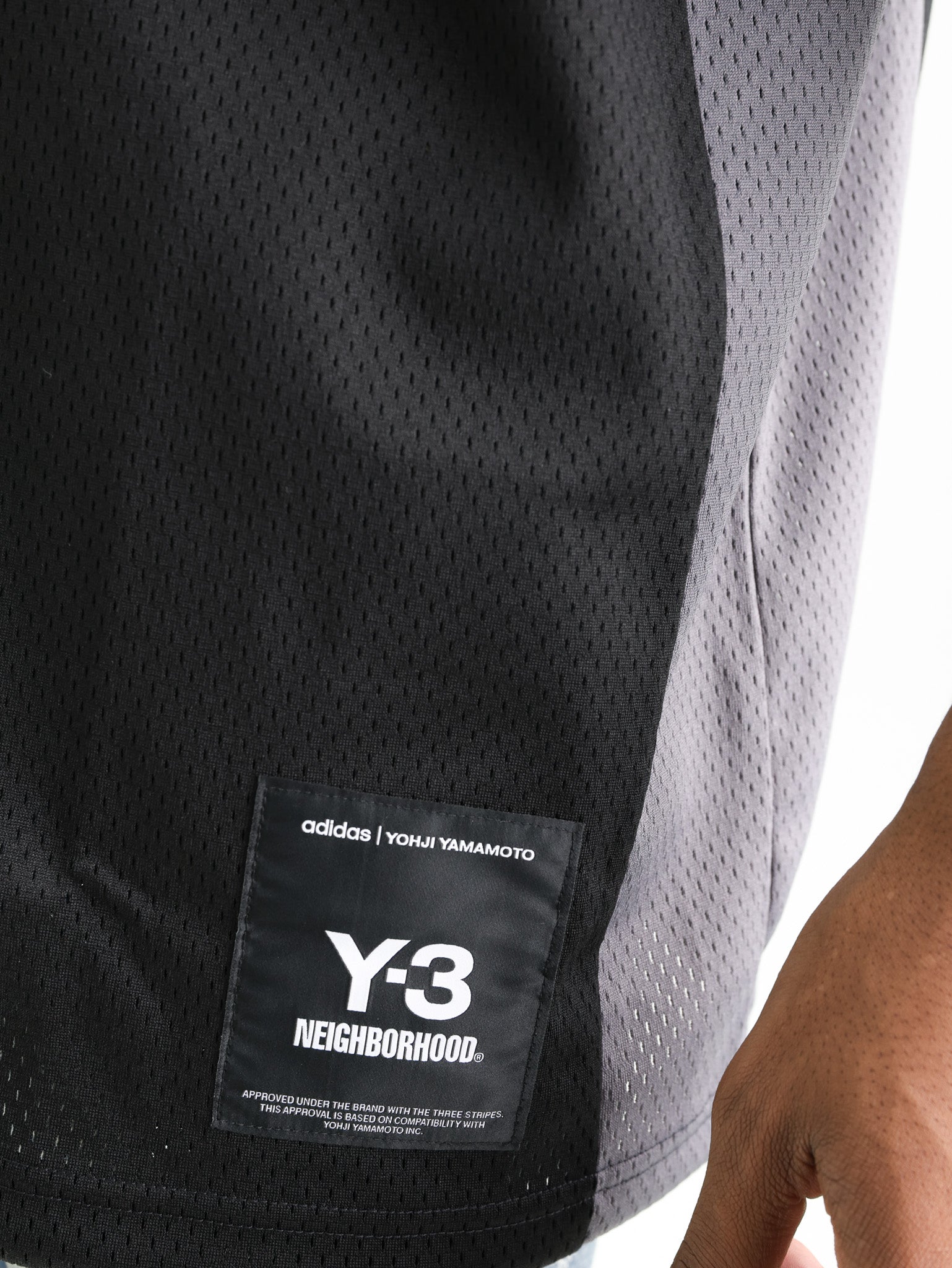 Y-3 T-Shirt Nbhd Ftbl Jry Black
