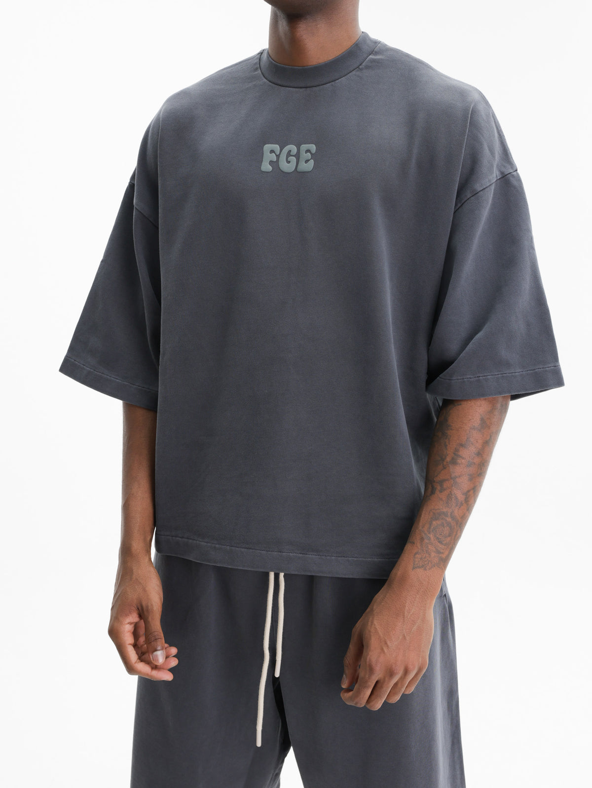 Fear Of God T-Shirt Merch Washed Iron