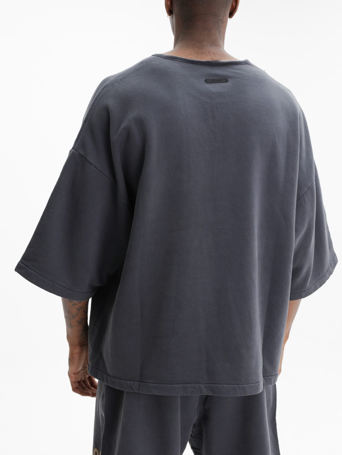 Fear Of God Sweaters 3/4 Henley Washed Iron