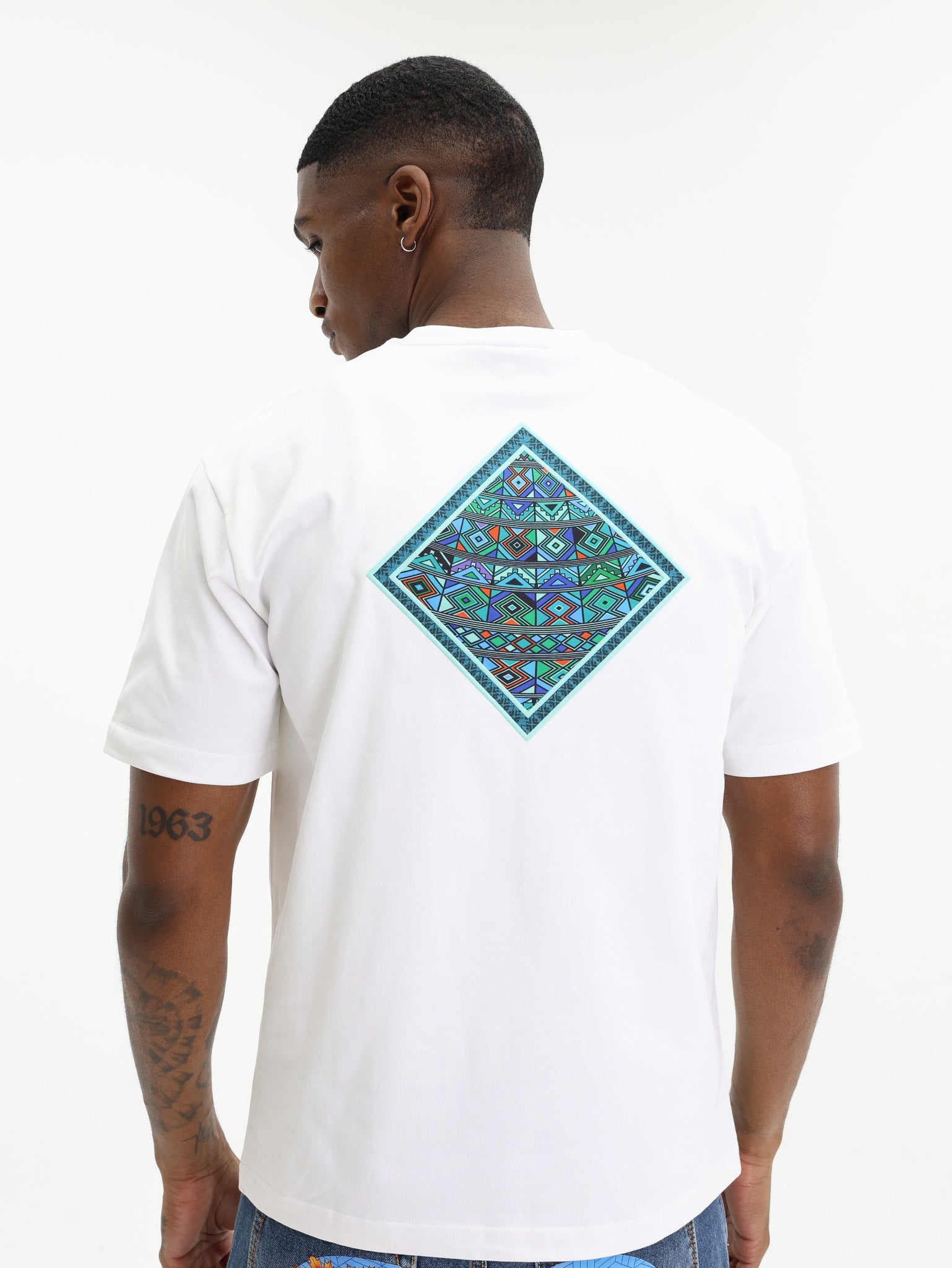 Capone T-Shirt Logo Since 2014 White-Multi
