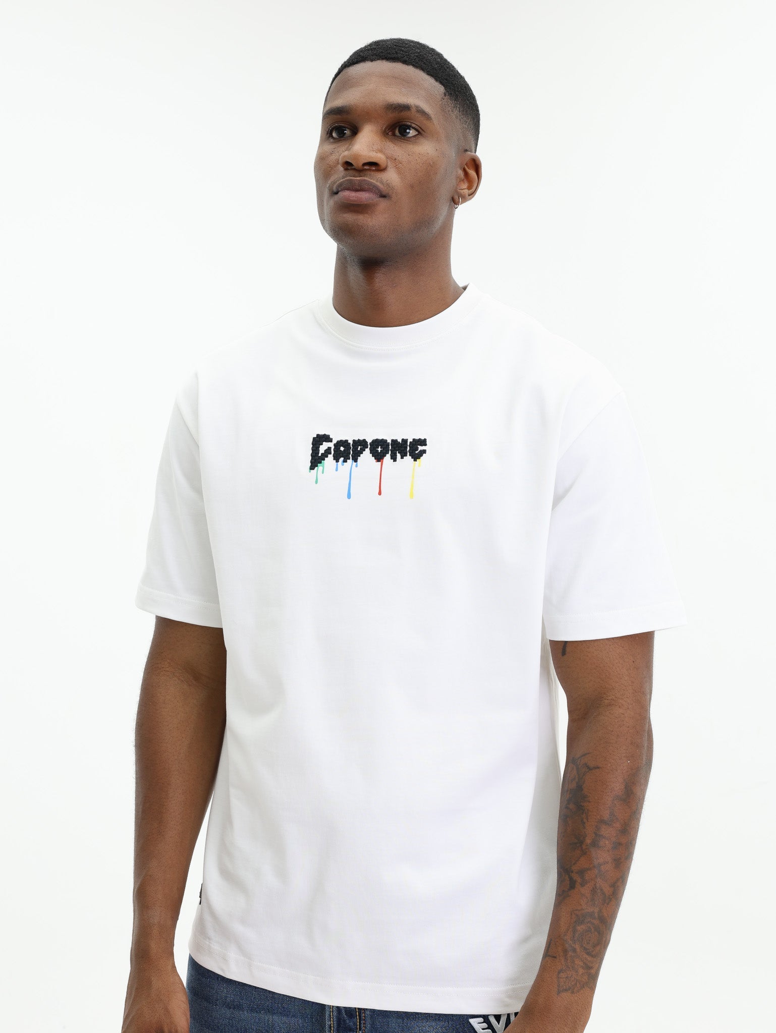 Capone T-Shirt Lego Drip White