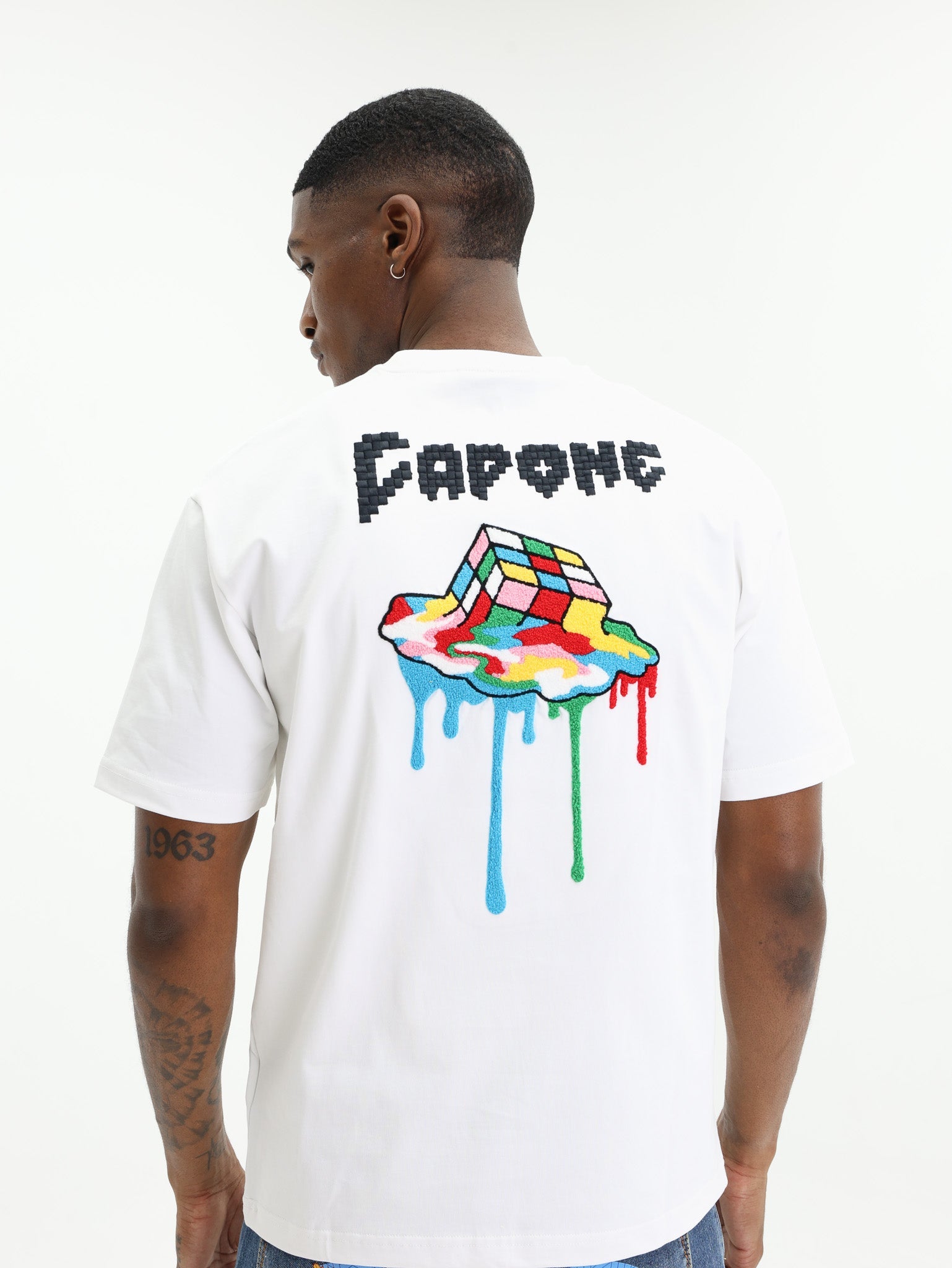 Capone T-Shirt Lego Drip White
