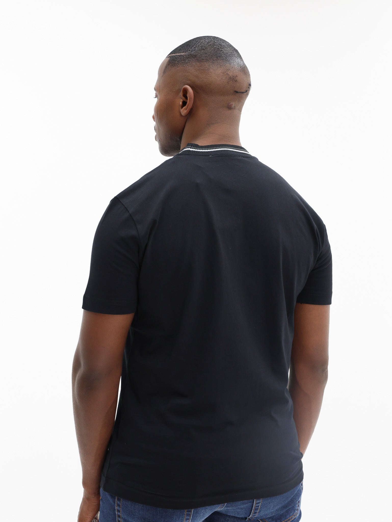 Iceberg T-Shirt Front Print Black