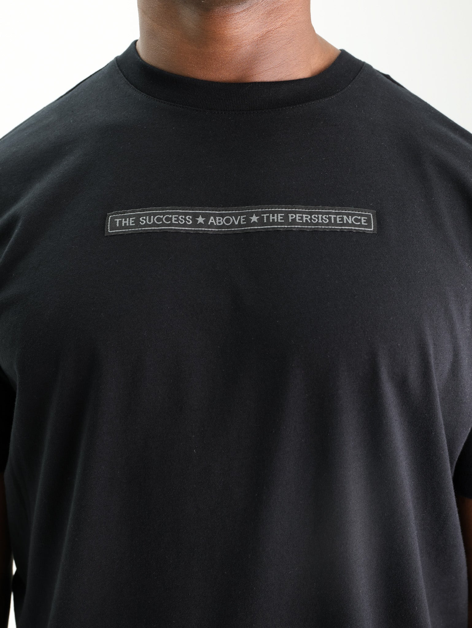 Iceberg T-Shirt Inscribed Black