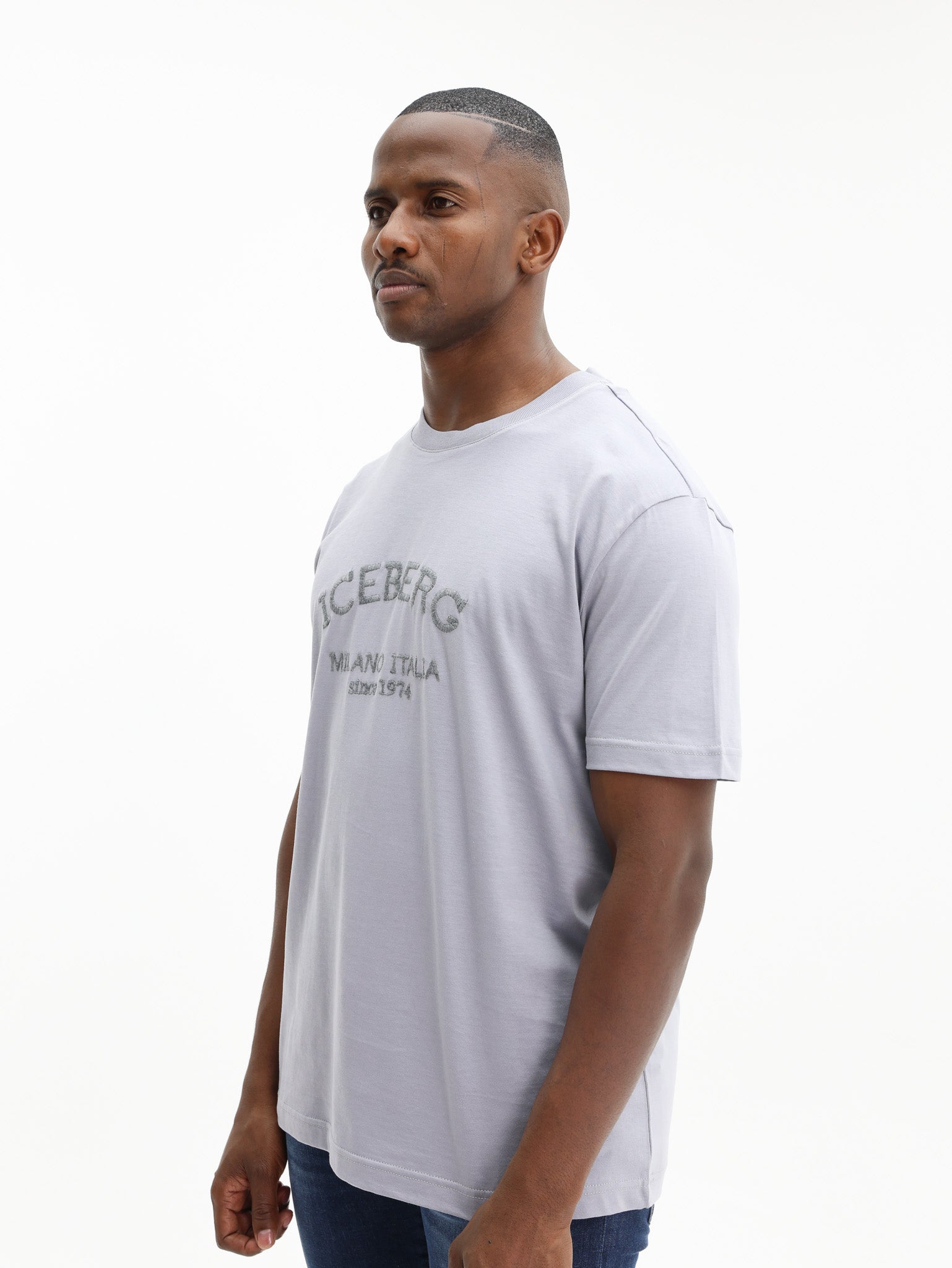 Iceberg T-Shirt Milano Italia Grey
