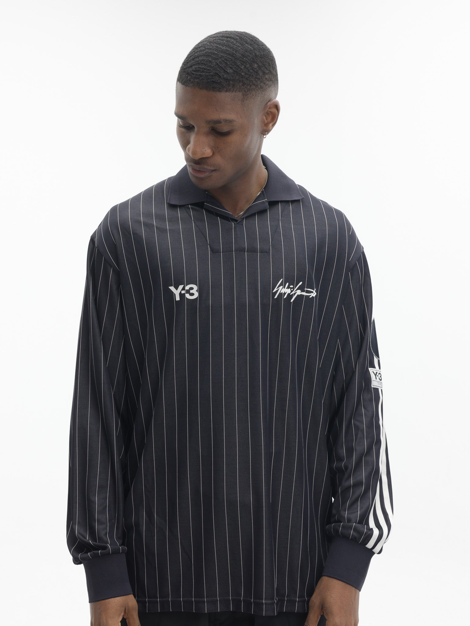 Y-3 T-Shirt Elite 5 Ls Football Black