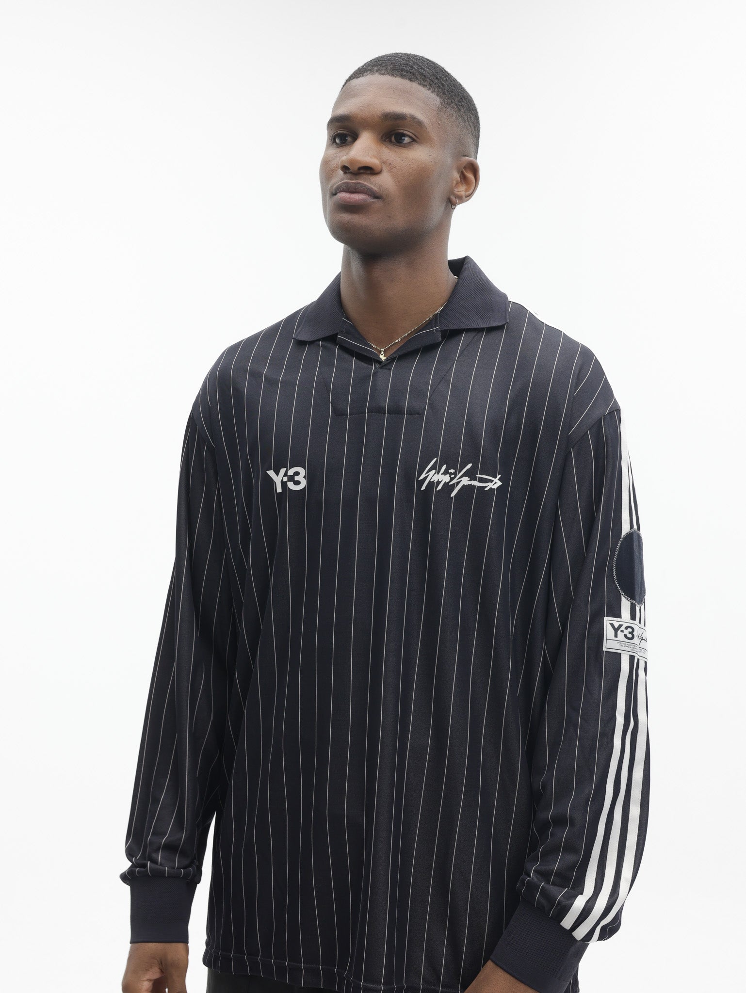 Y-3 T-Shirt Elite 5 Ls Football Black