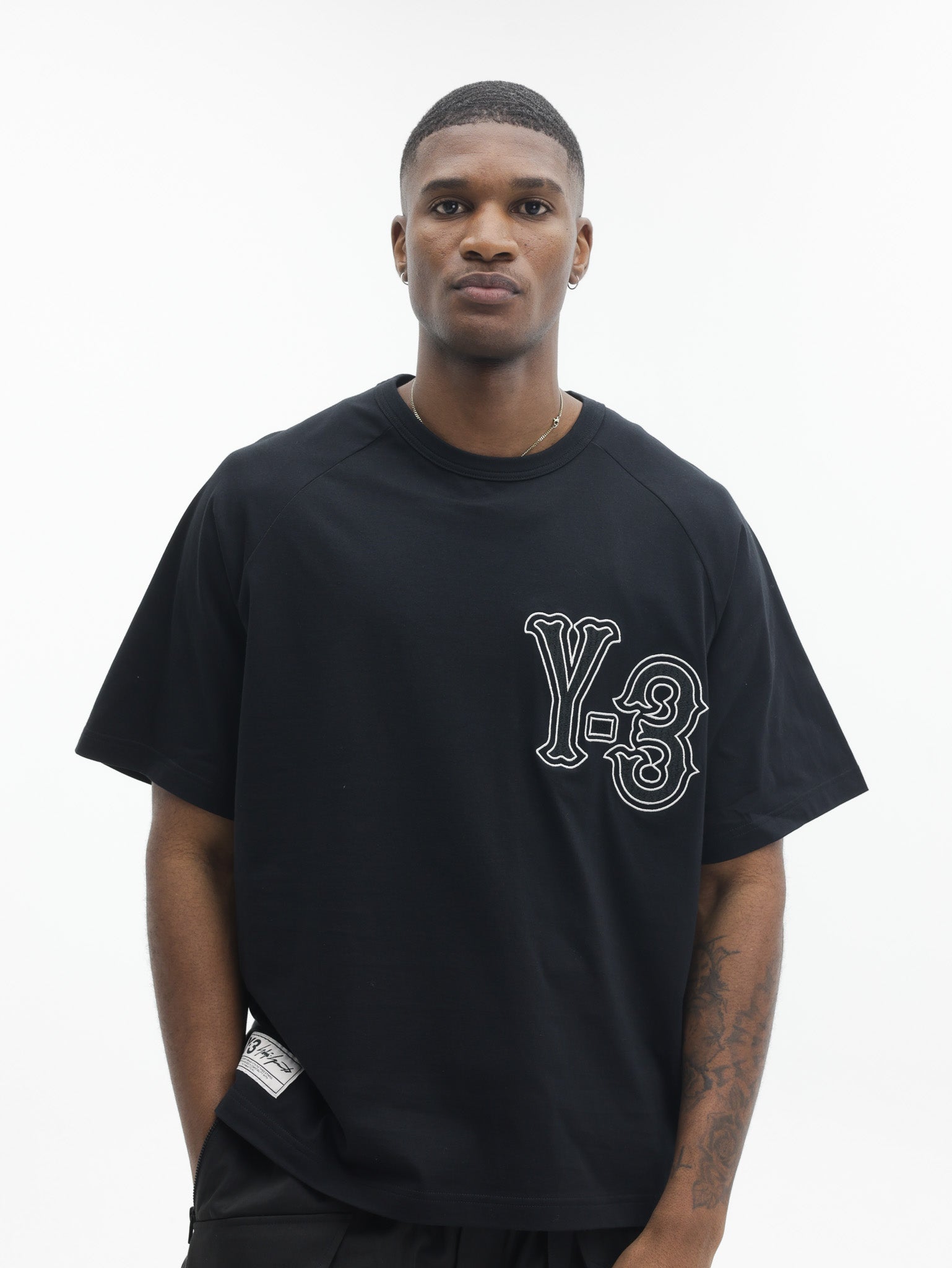 Y-3 T-Shirt El5 Gfx Ss Black