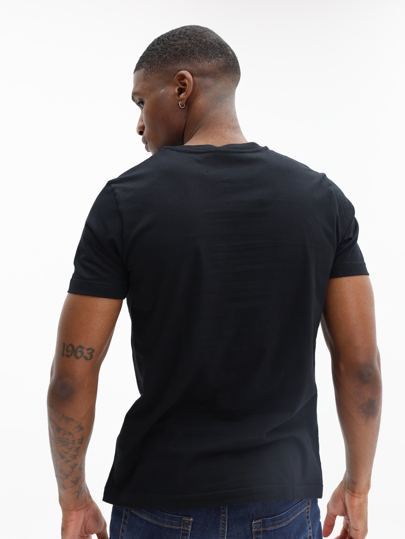 Iceberg T-Shirt Front Iceberg Logo Black