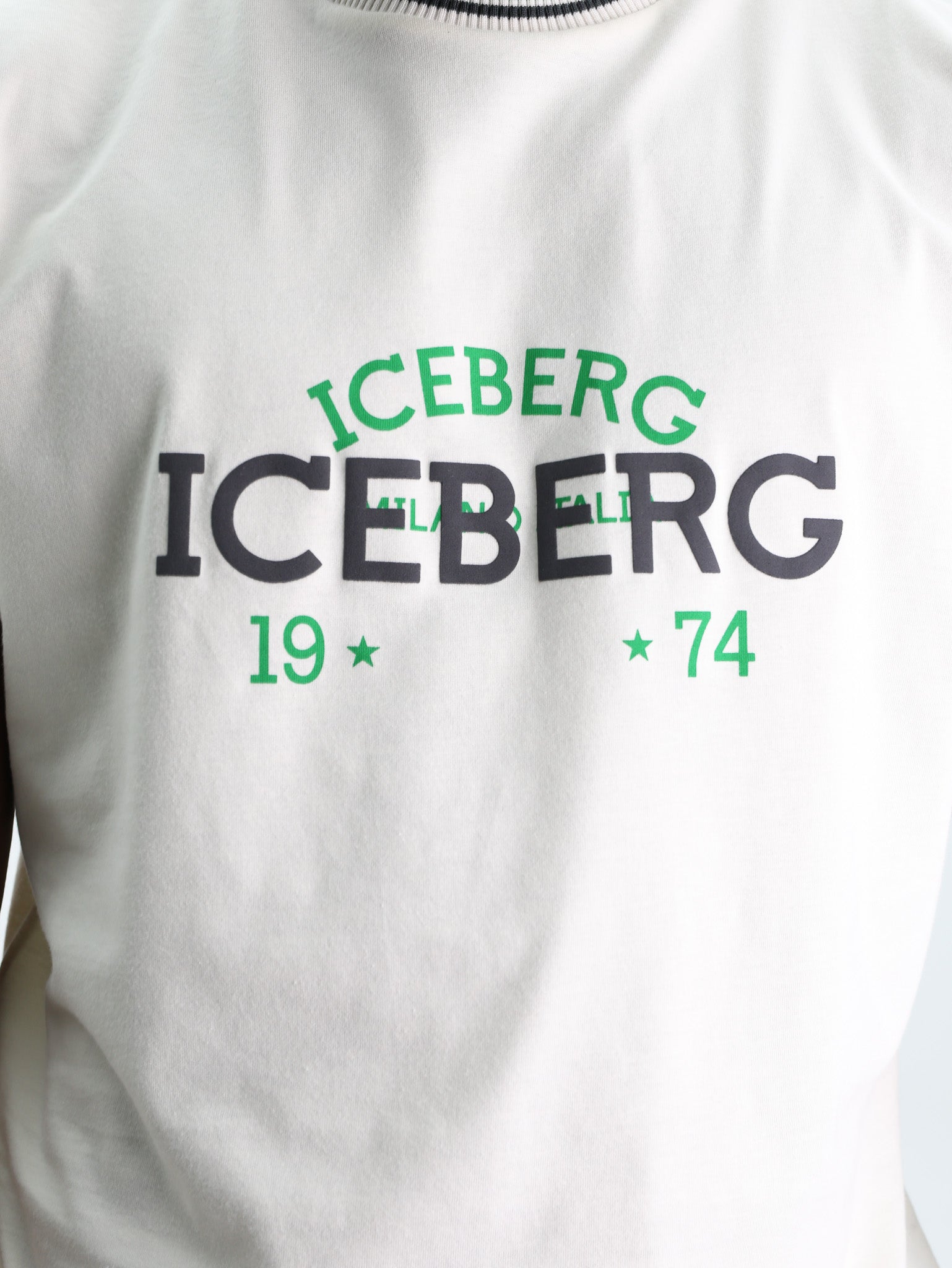 Iceberg T-Shirt Milano Italia Vanilla