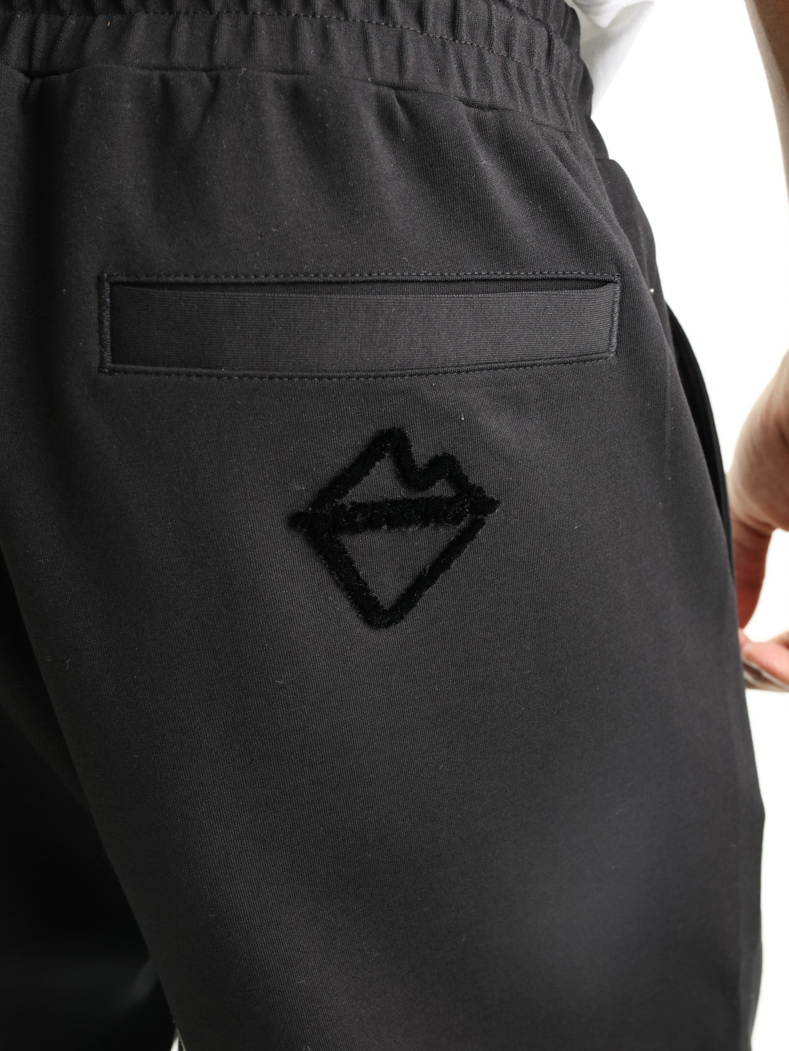 Iceberg Elasticated Waist Pants Black