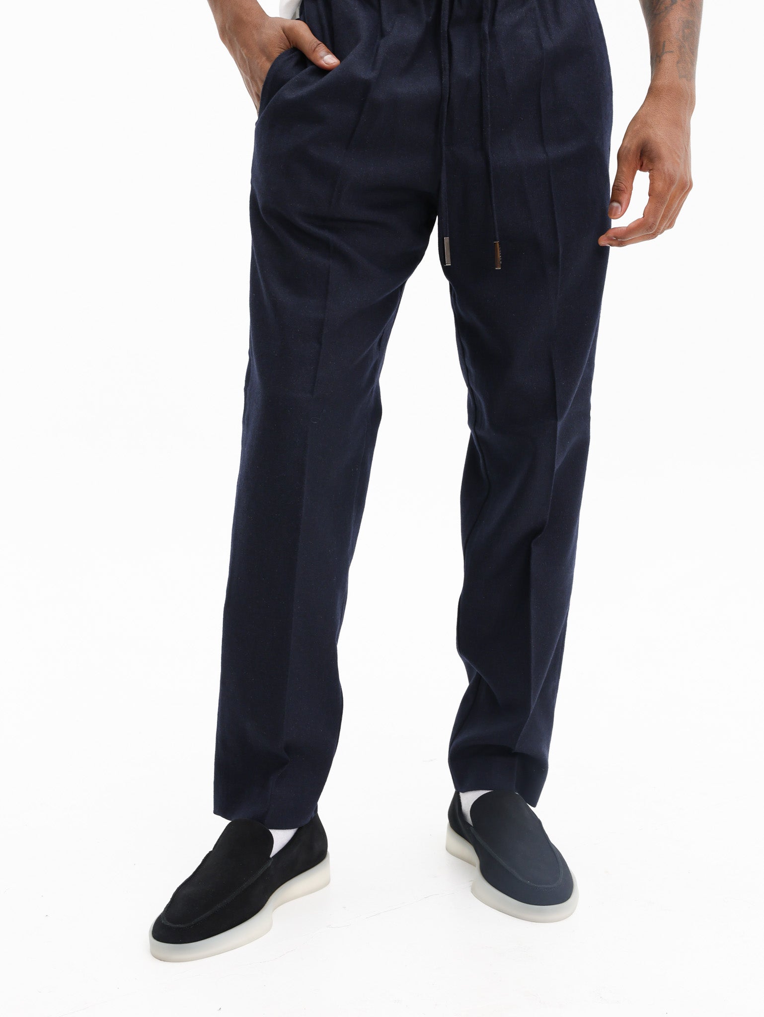Iceberg Formal Jogging Fit Pants Dark Grey