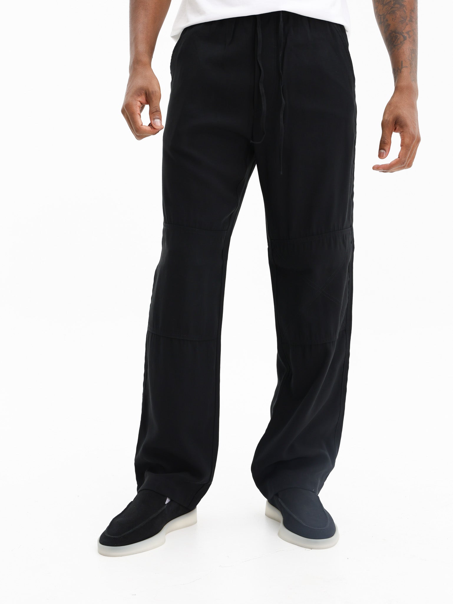 Iceberg Elasticated Waist Pants Black
