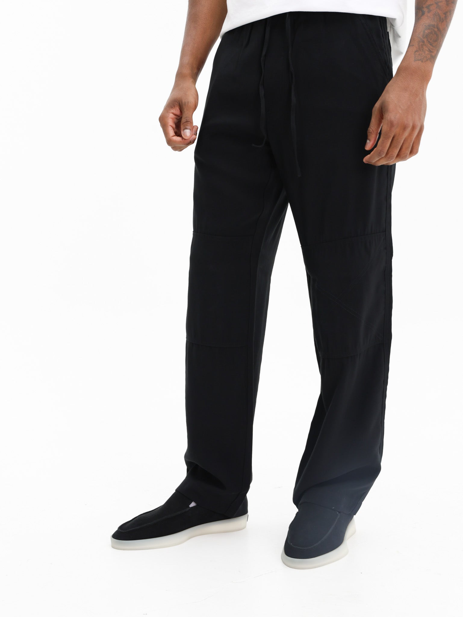 Iceberg Elasticated Waist Pants Black