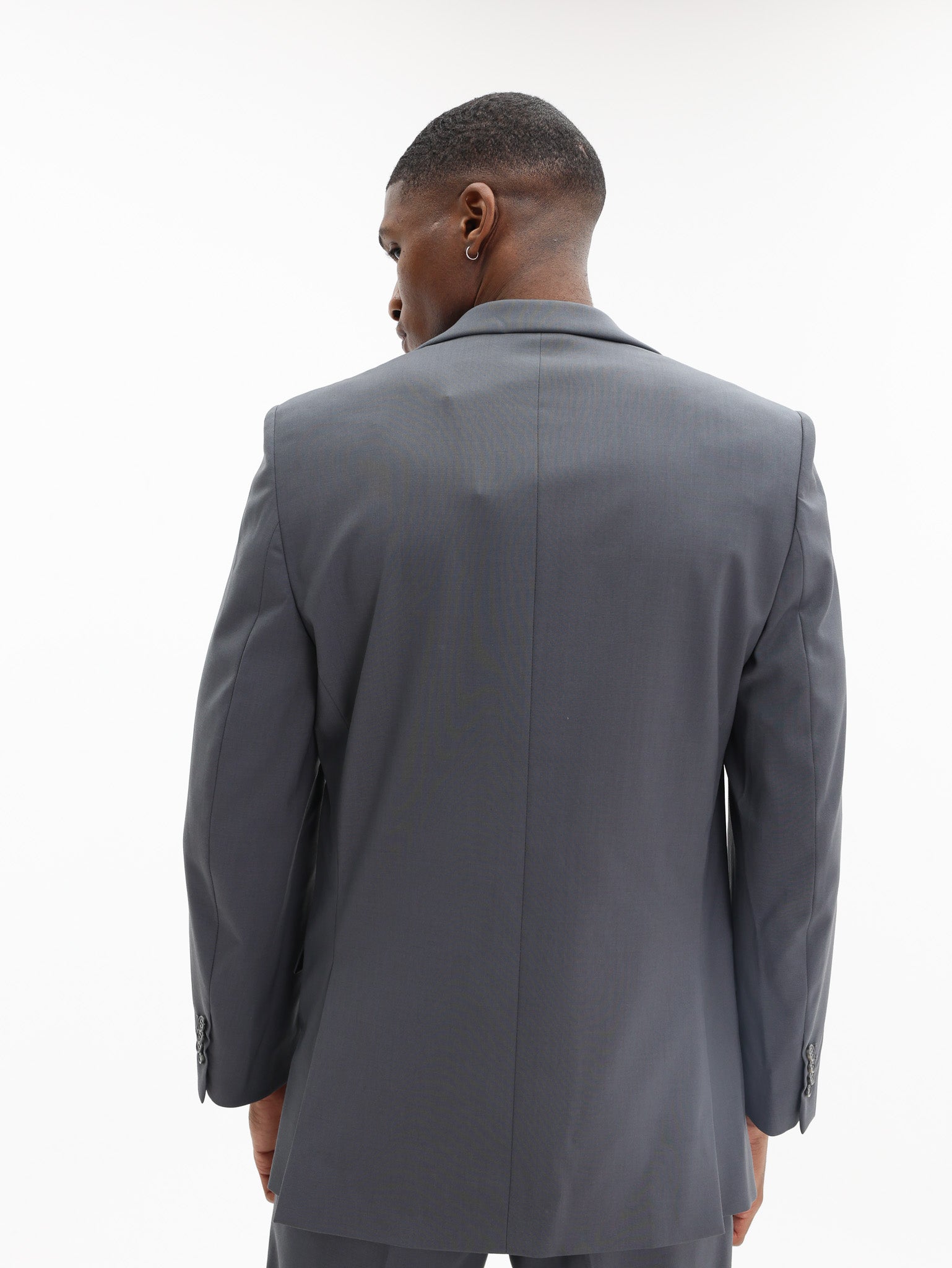 Iceberg Jacket In Cool Wool Grey