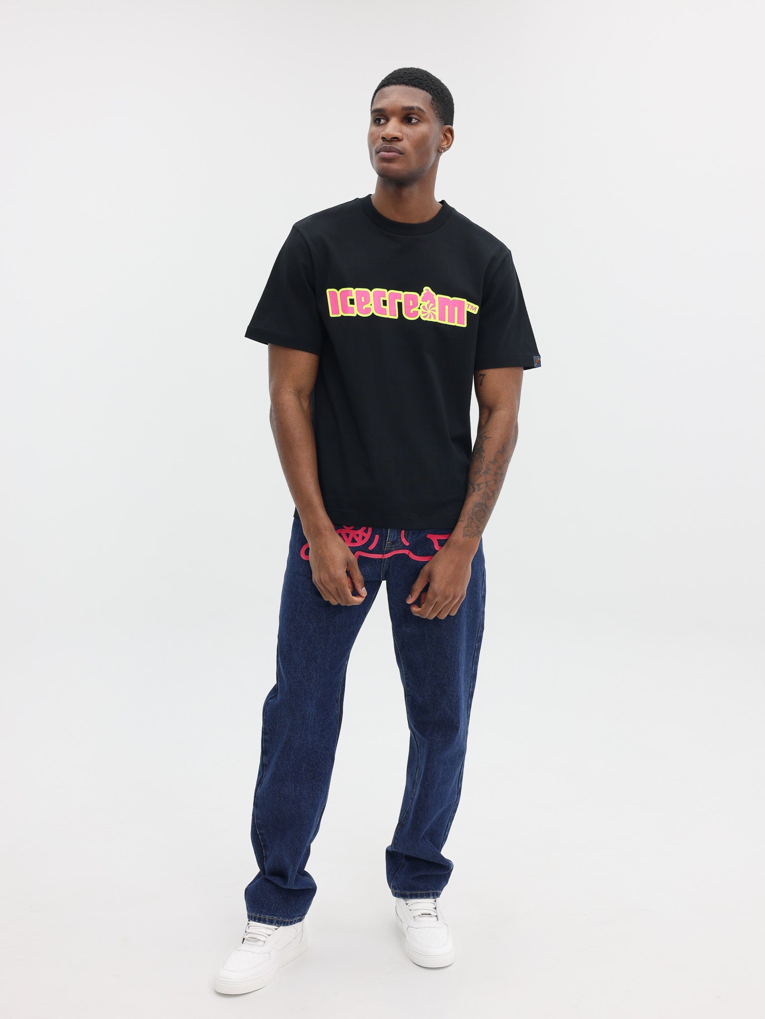 Ice Cream T-Shirt Soft Serve Black