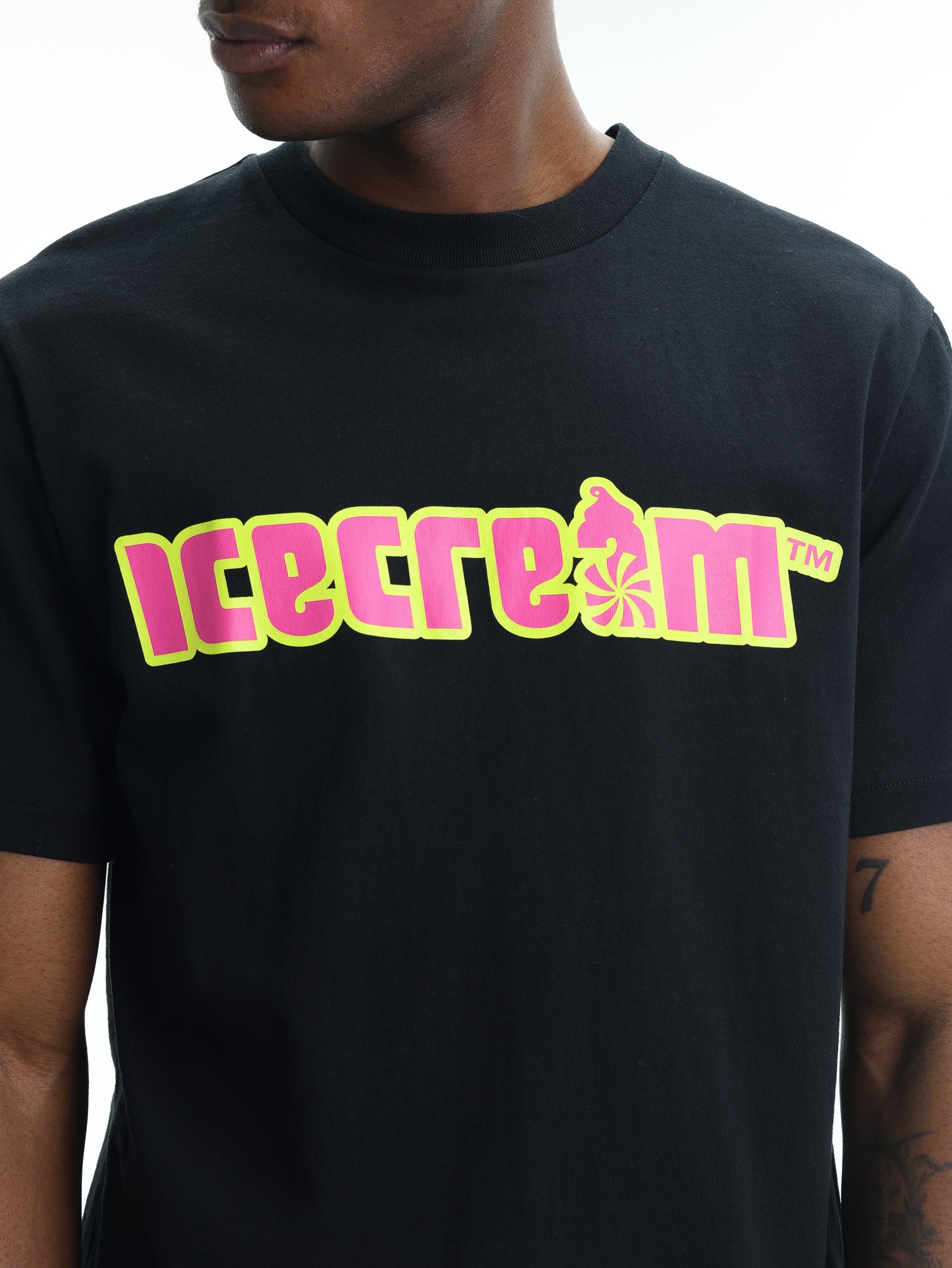 Ice Cream T-Shirt Soft Serve Black