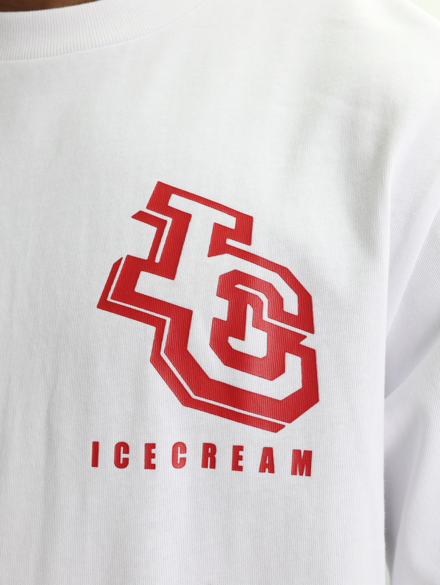 Ice Cream T-Shirt Workwear White